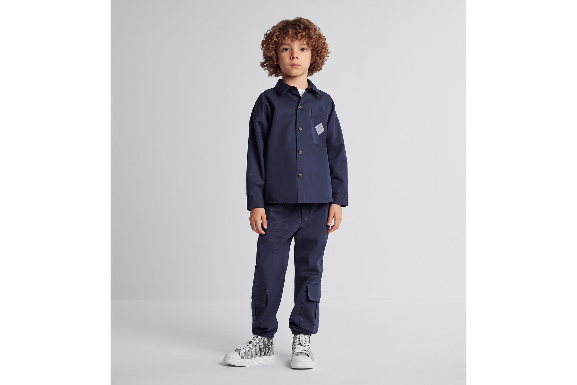 Dior Kids Shirt Jacket (Blue Marine)