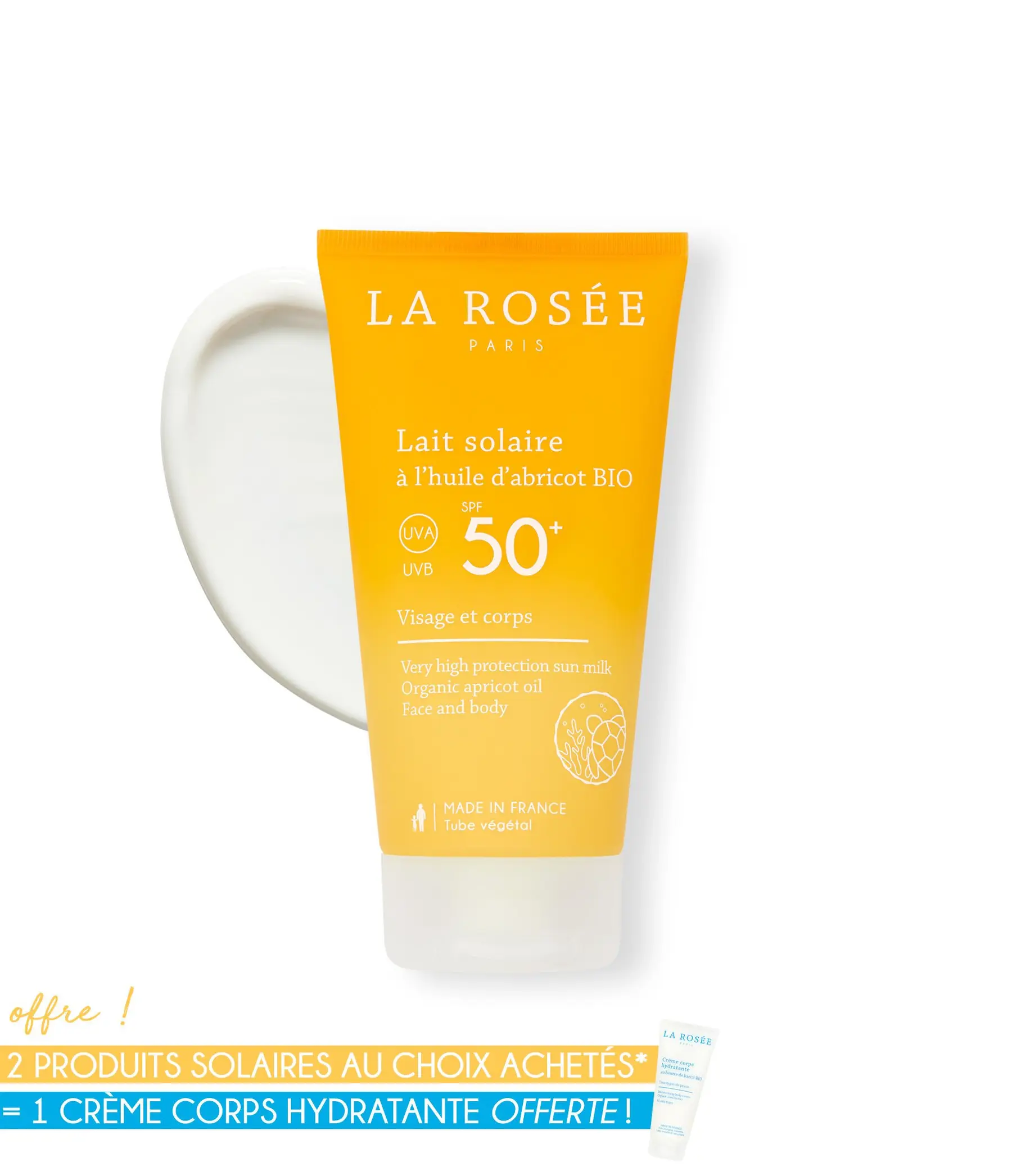 Larose Sun Milk Sun Cream SPF 50+ (150ML)