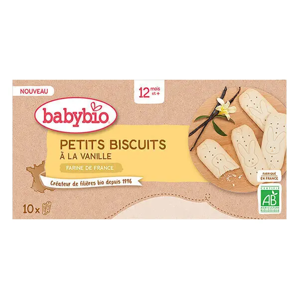 Babybio Organic Vanilla Petit Biscuits