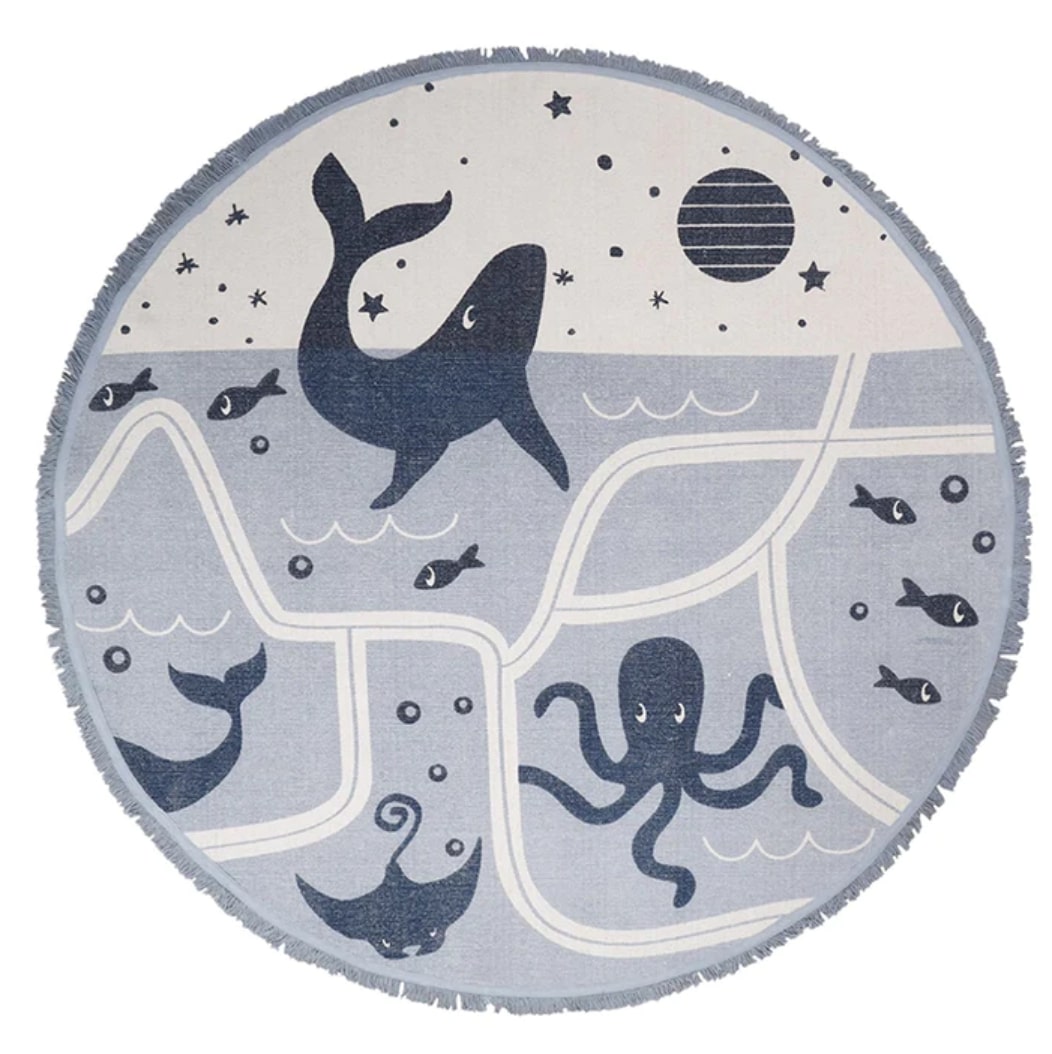 NATIO LITTLE DEEP BLUE PLAYMAT