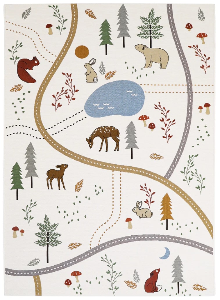 NATIO LITTLE FOREST Indoor/Outdoor Play Mat