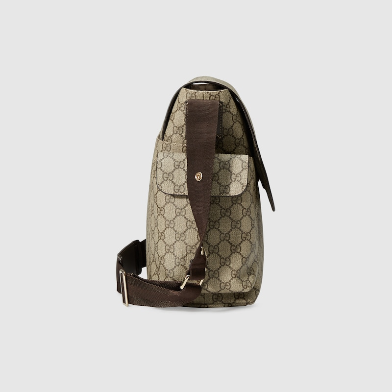 Gucci Supreme GG Diaper Bag (Beige)