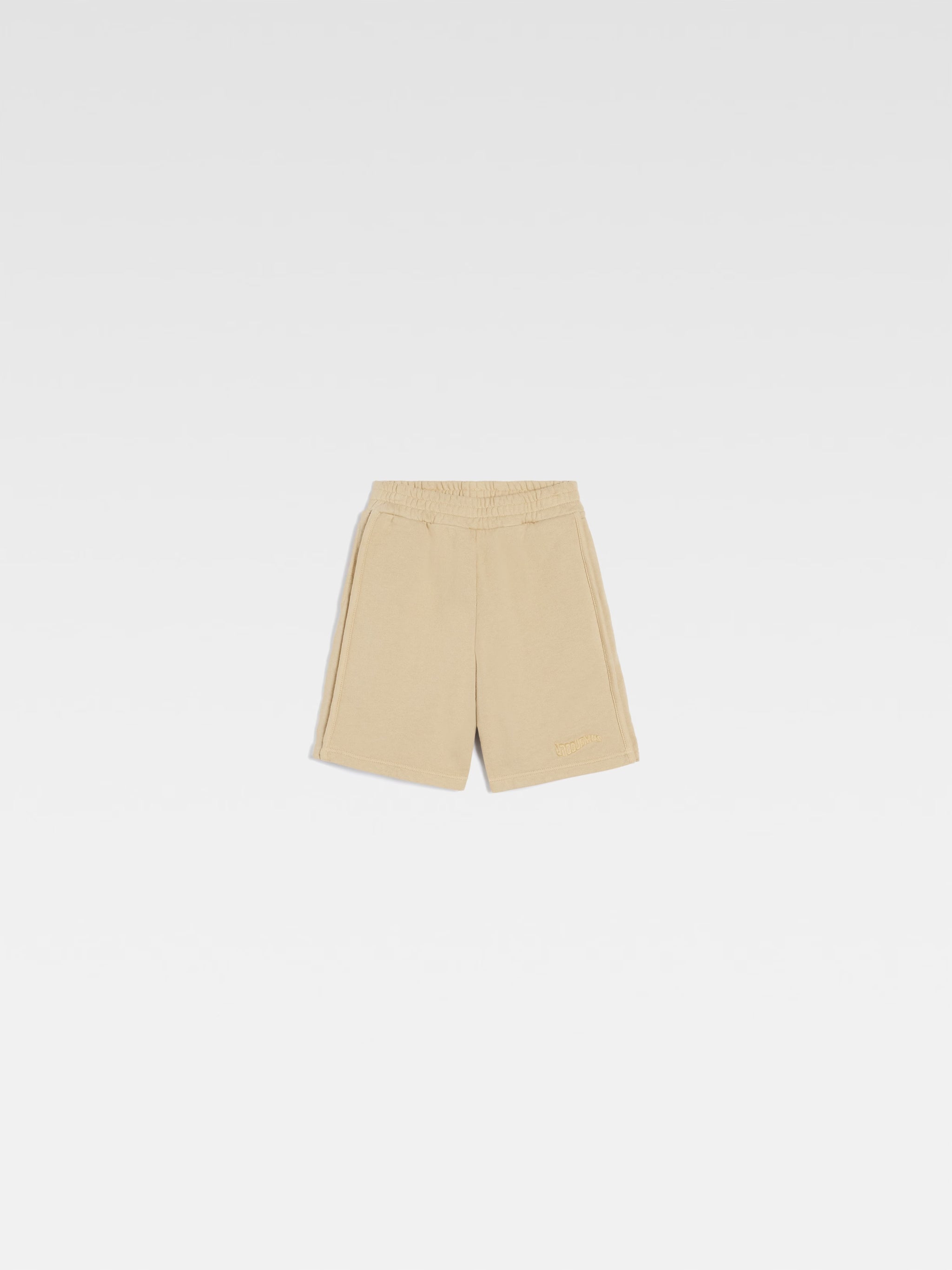 Jacquemus Kids Camargue Shorts (Dark Beige)