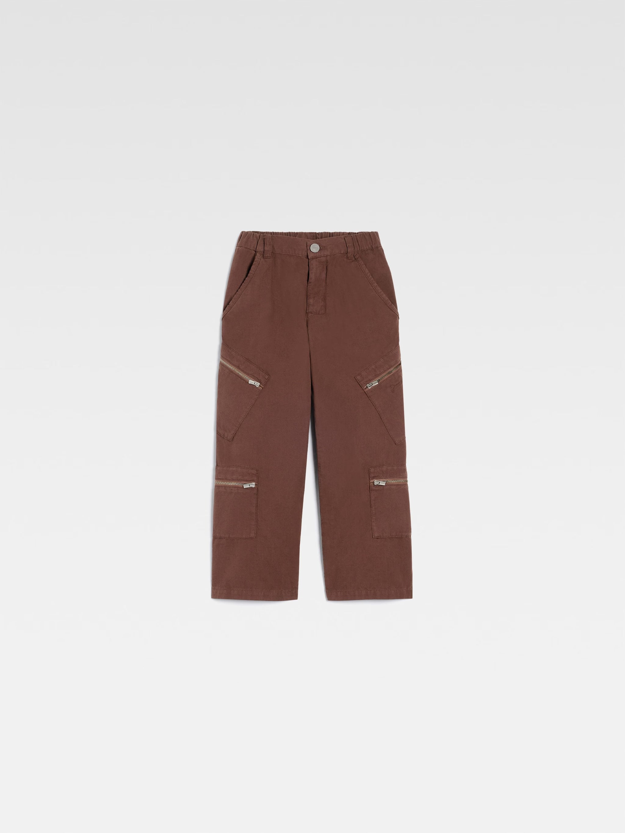 Jacquemus Kids Marrone Cargo Pants (2 Colors)