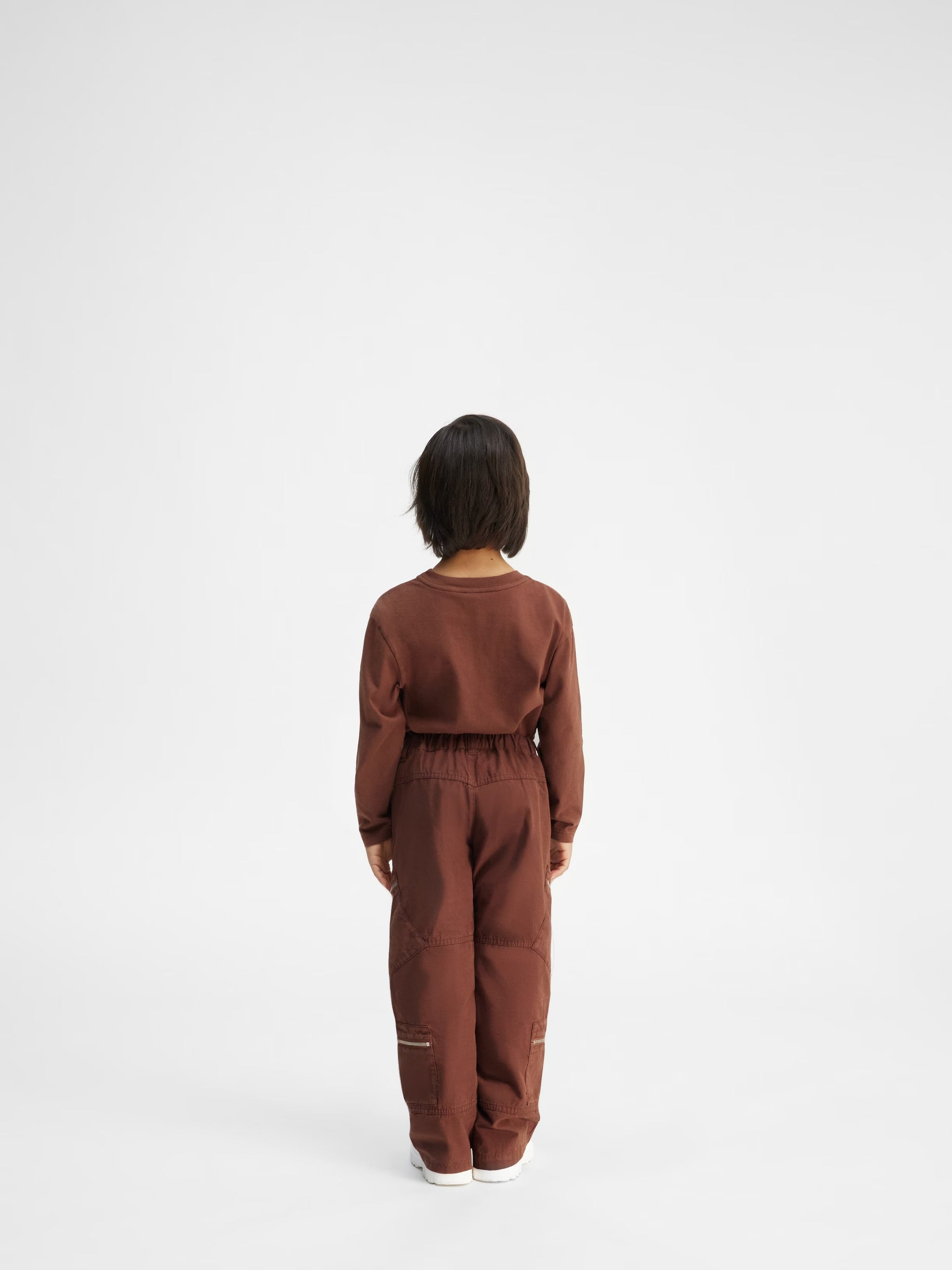 Jacquemus Kids Marrone Cargo Pants (2 Colors)