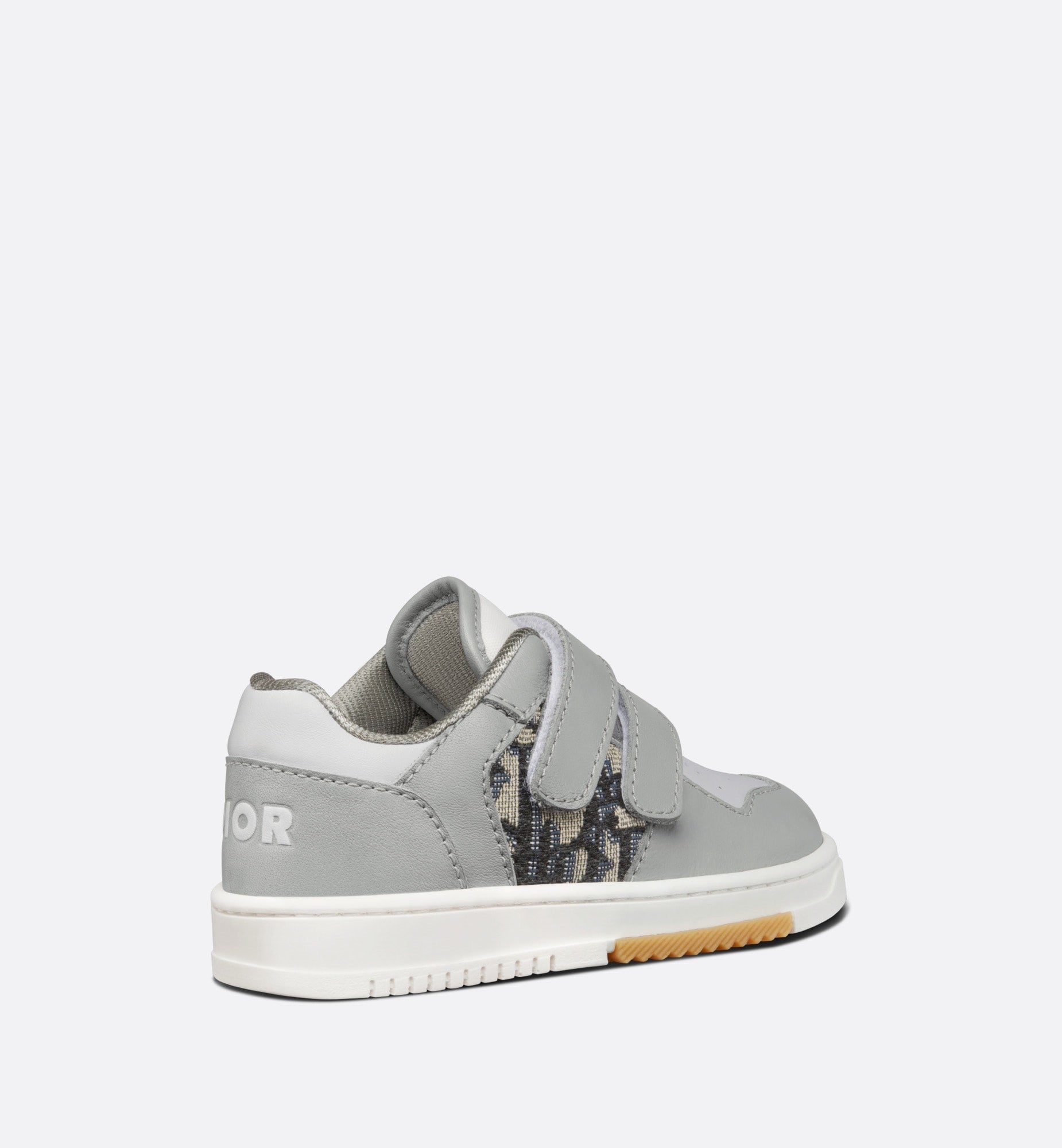 Dior Baby B27 Oblique Low-Top Sneakers (Grey)