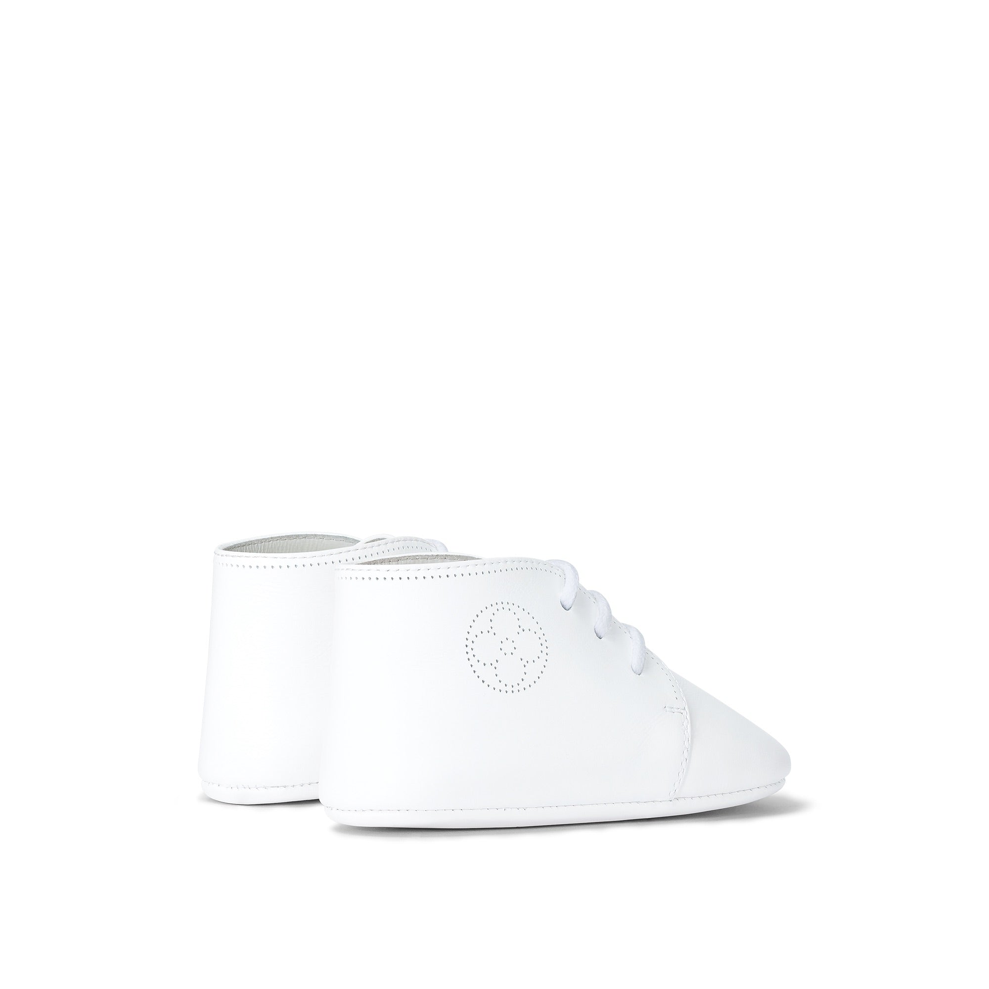 Louis Vuitton Leather Shoes (White) 