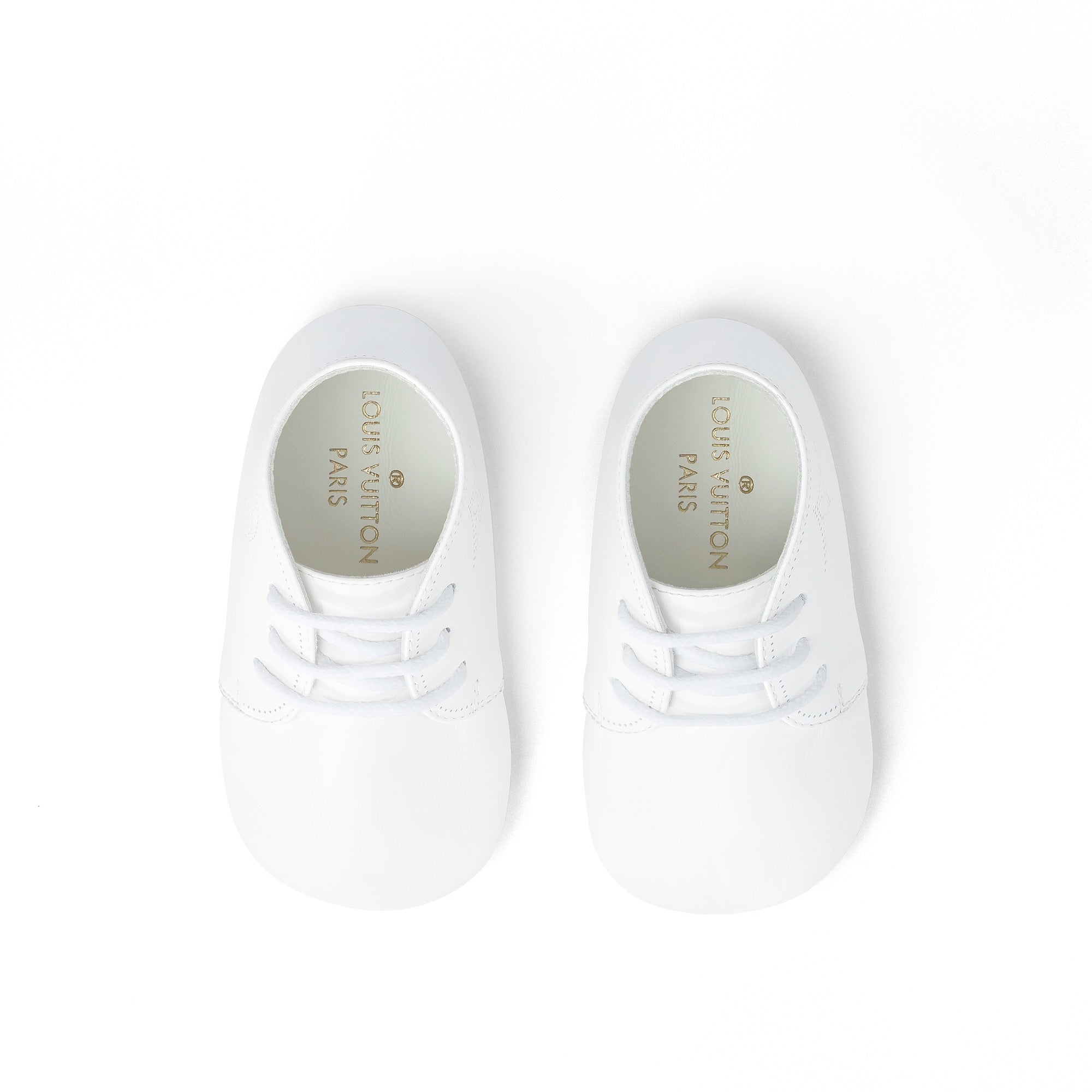 Louis Vuitton Leather Shoes (White) 