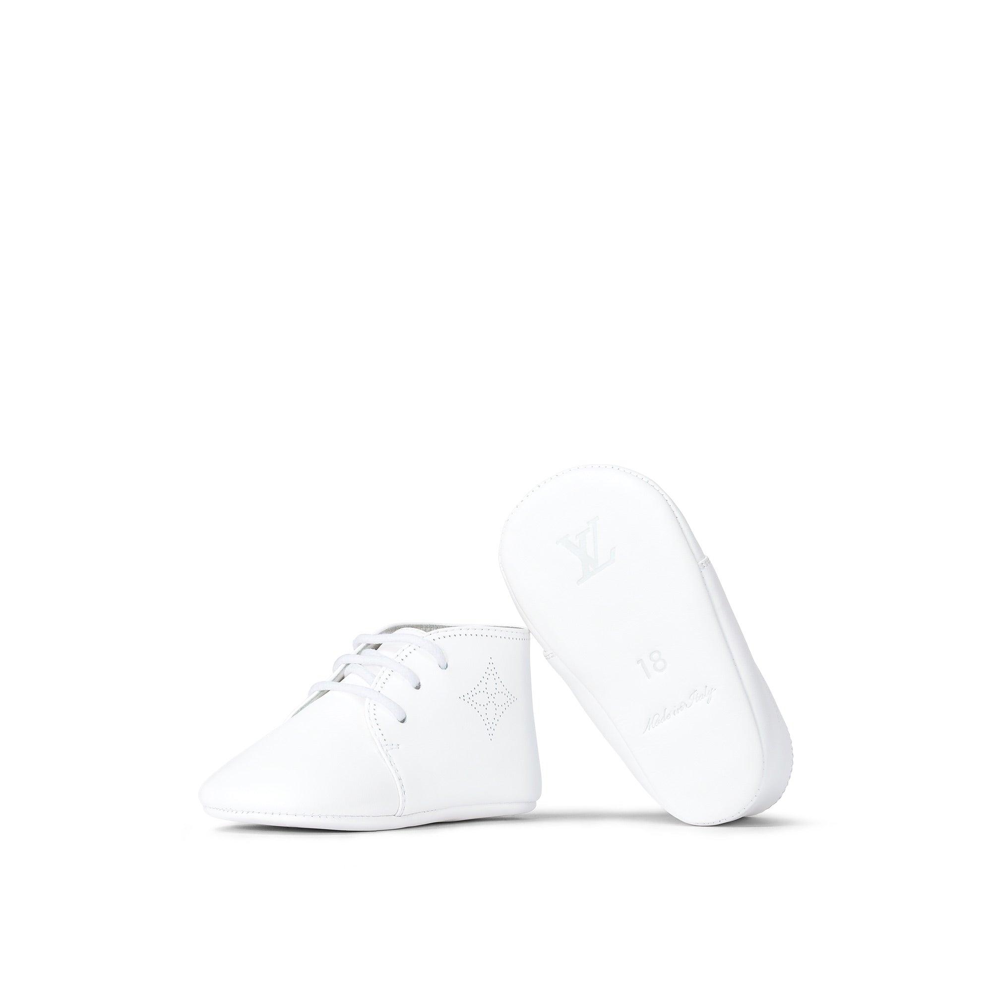 Louis Vuitton Leather Shoes (White) 