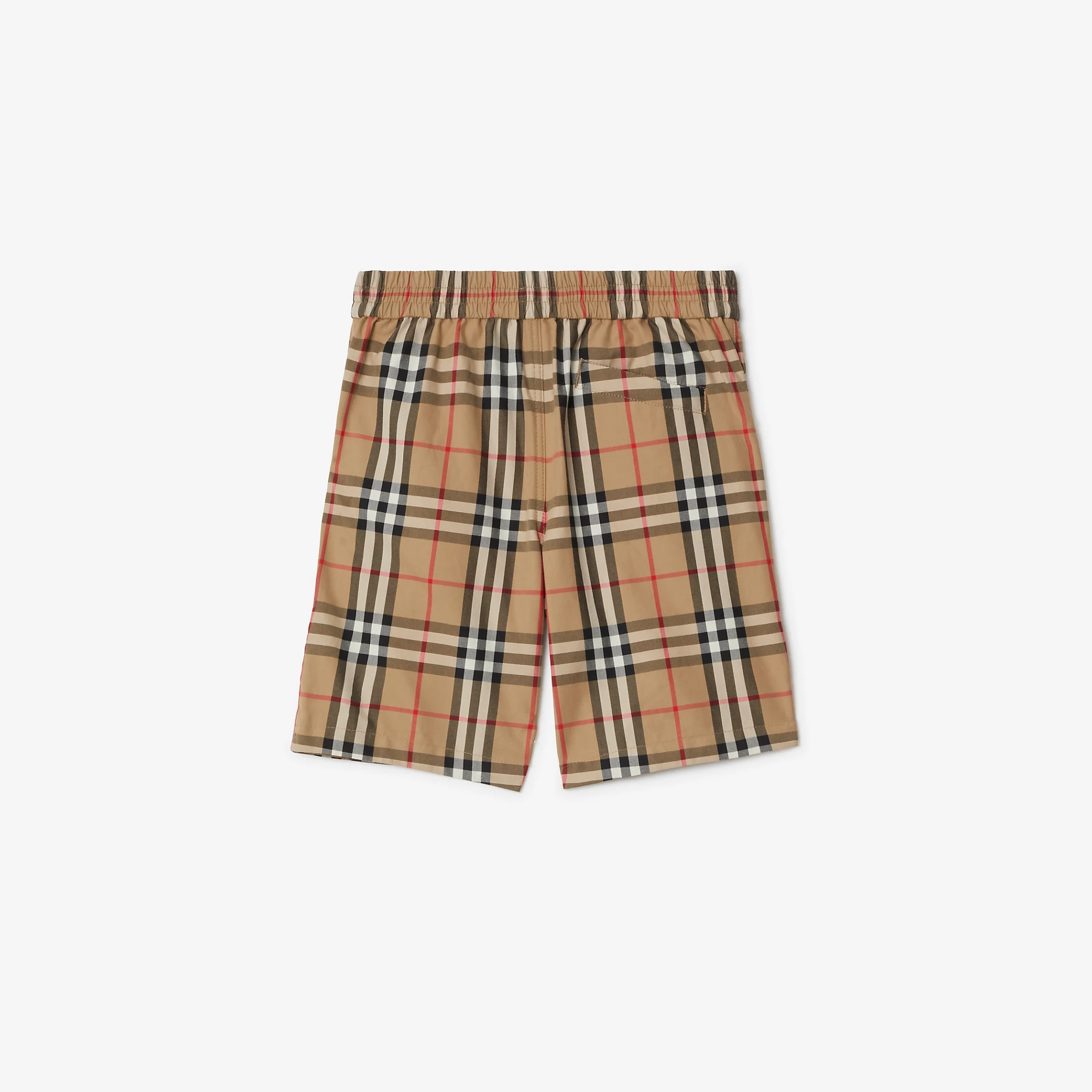 Burberry 24SS Check Cotton Shorts (Beige)