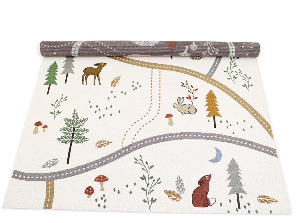 NATIO LITTLE FOREST Indoor/Outdoor Play Mat