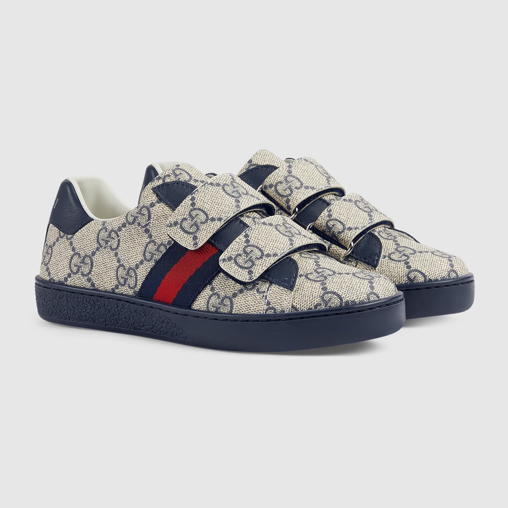 Gucci Kids GG Ace Trainer Shoes (2 Colors)