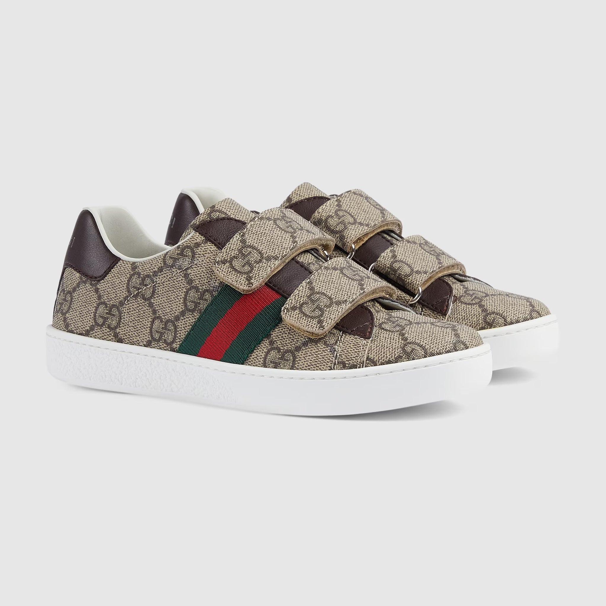 Gucci Kids GG Ace Trainer Shoes (2 Colors)