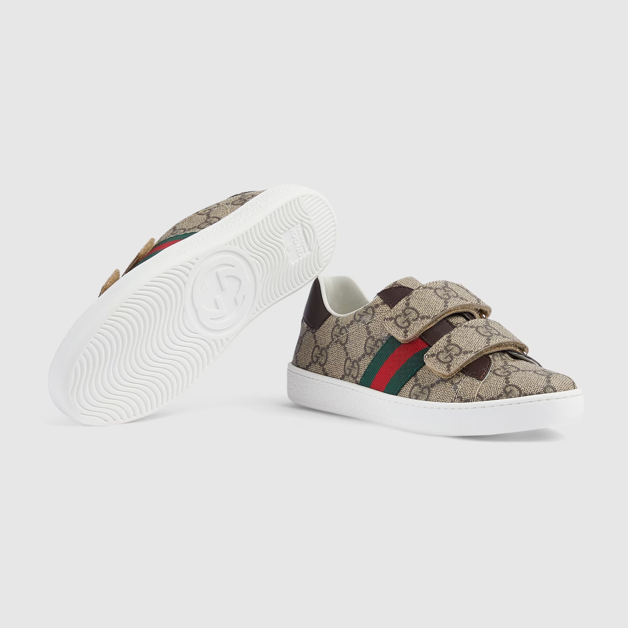 Gucci Kids GG Ace Trainer Shoes (2 Colors)