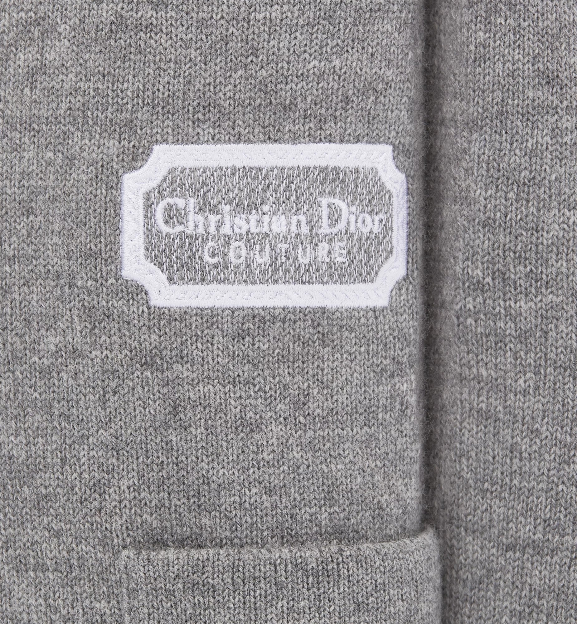 디올 키즈 Christian Dior 캐시미어 울 가디건 (그레이)