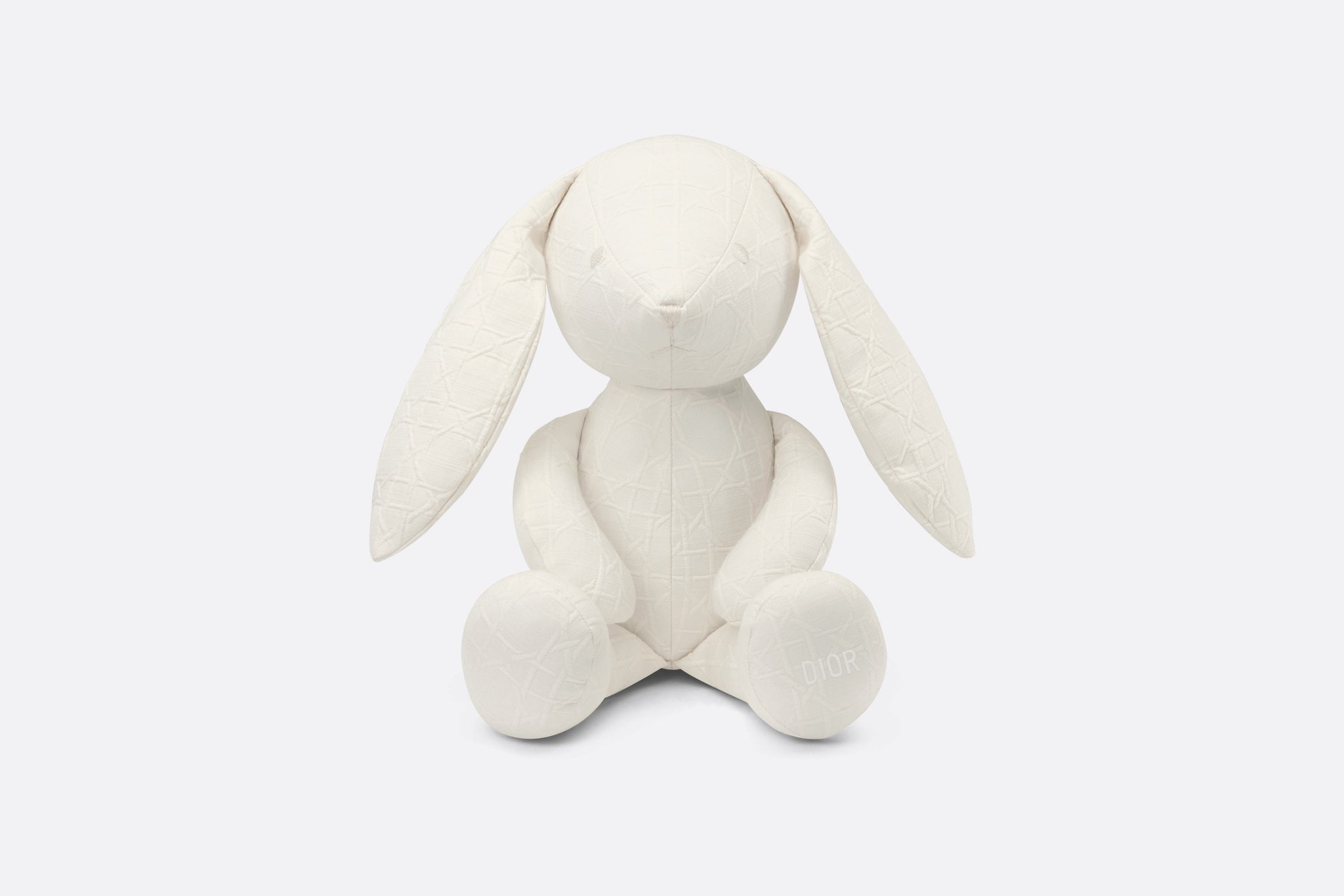 Dior Baby Cannage Rabbit Doll (Ivory)