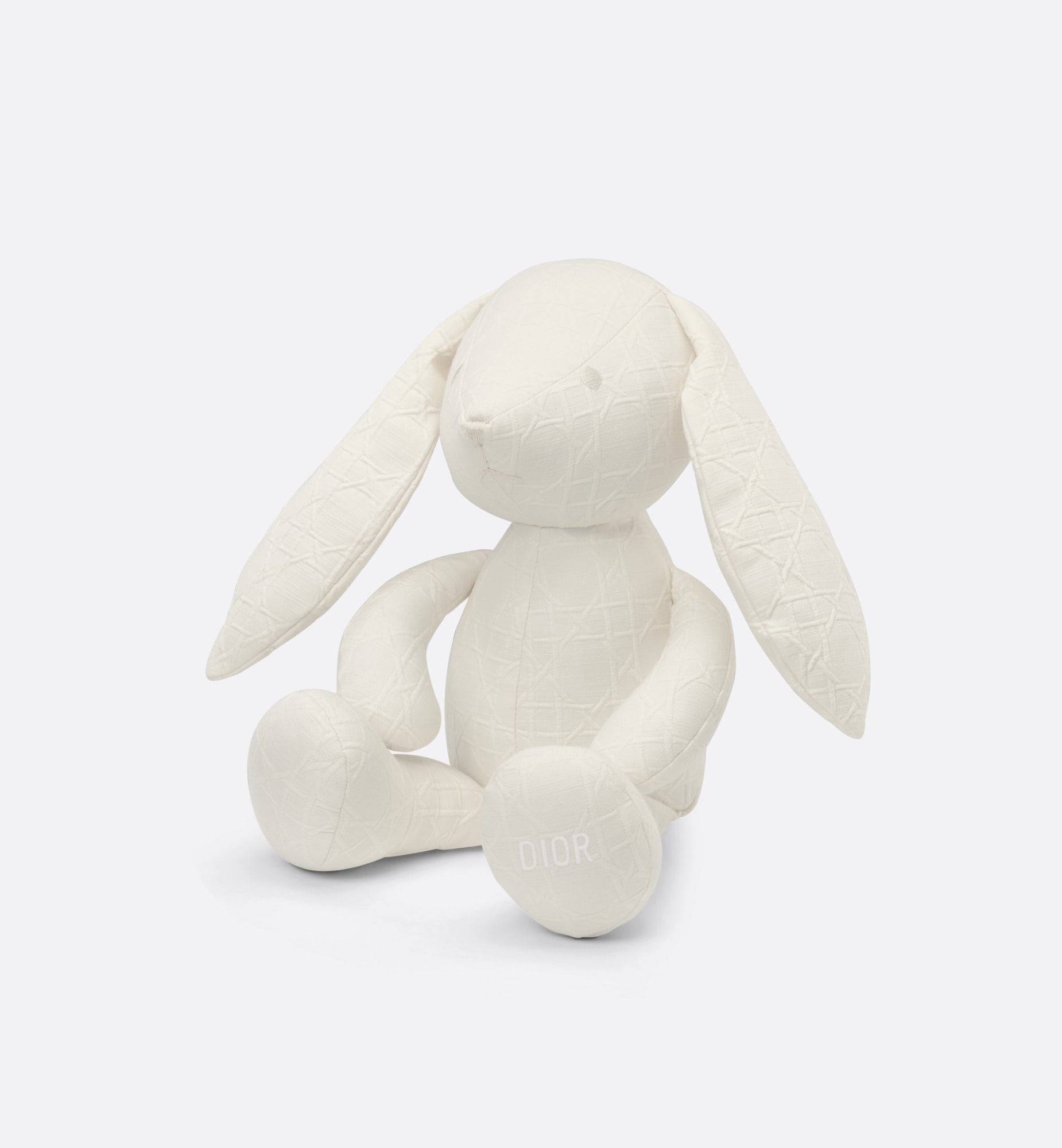 Dior Baby Cannage Rabbit Doll (Ivory)