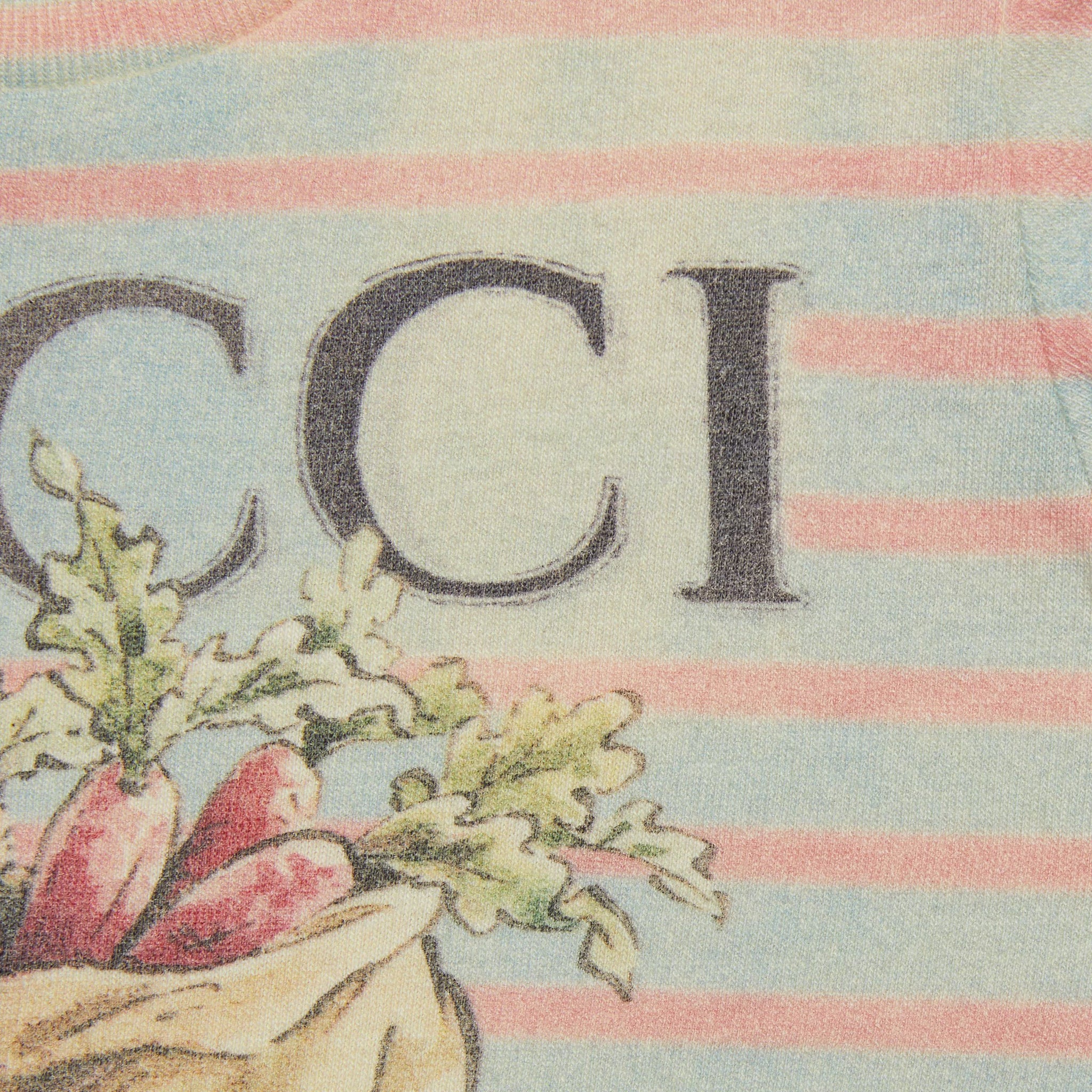 Gucci Baby Peter Rabbit Cotton Short Sleeve T-Shirt (Off White)