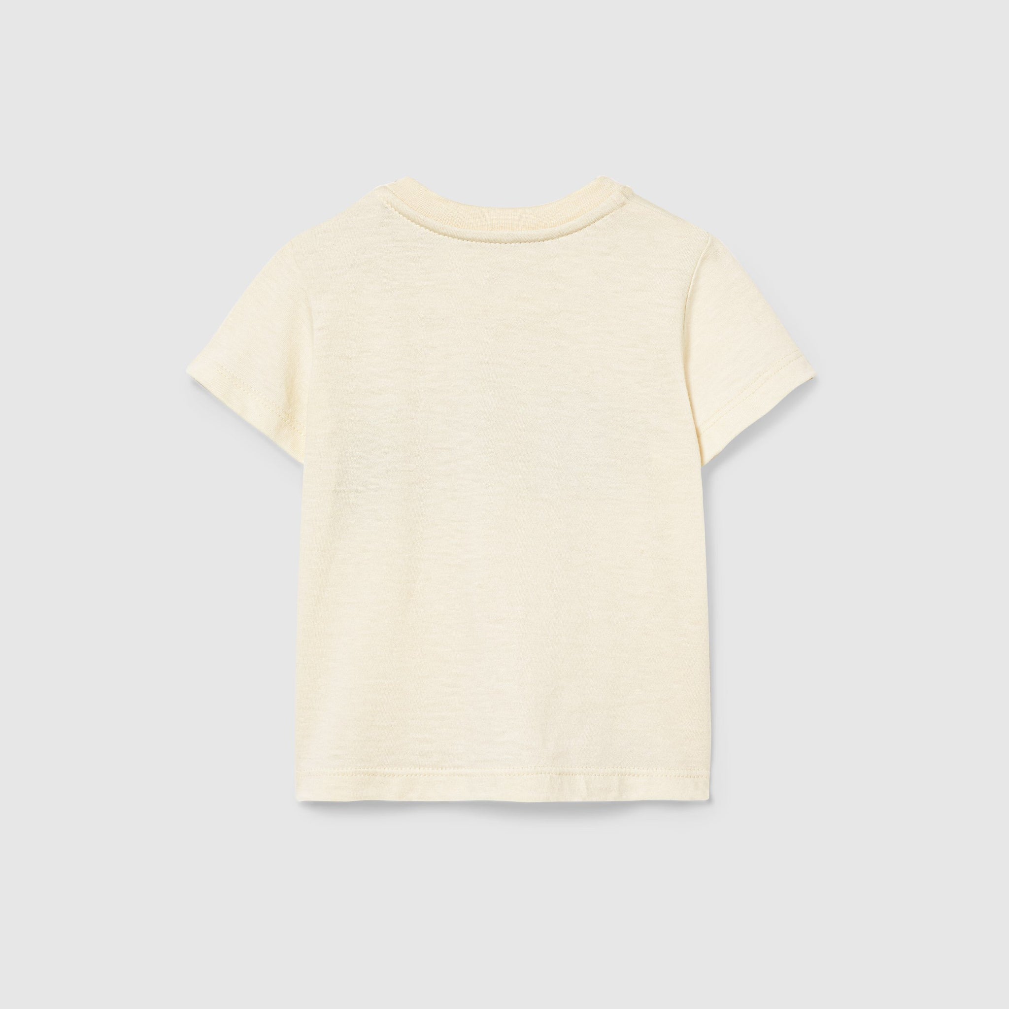 Gucci Baby Print Cotton Short Sleeve T-Shirt (White)