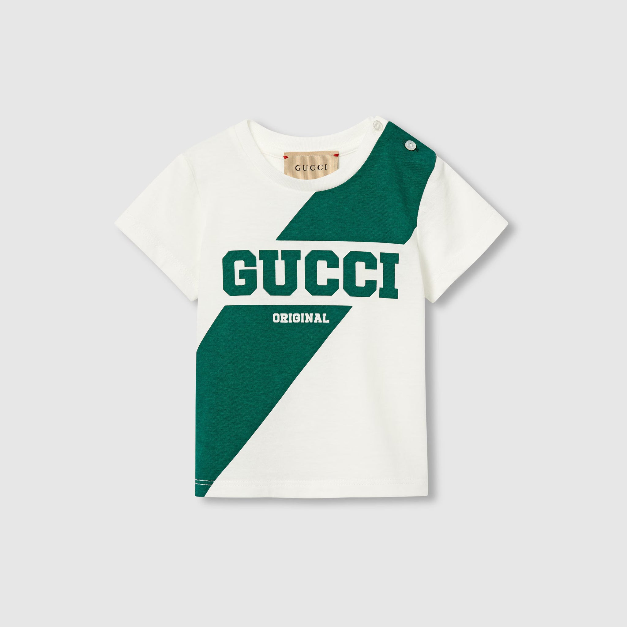 Gucci Baby Original Cotton Short Sleeve T-Shirt (White)