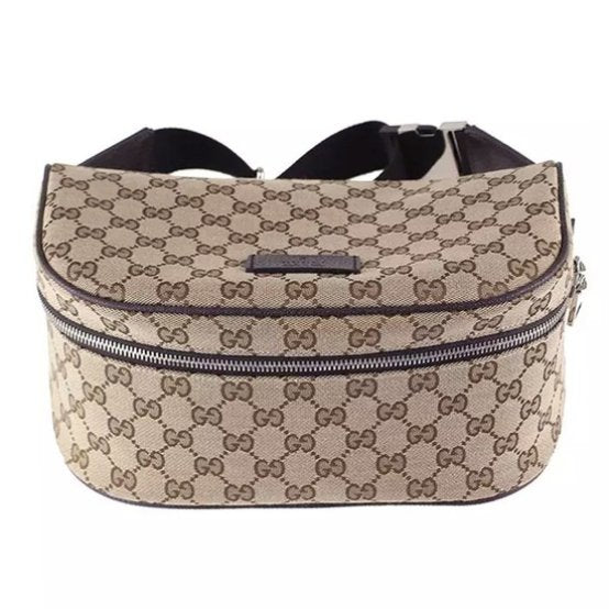 Gucci Women's GG Supreme Canvas Belt Bag 630915 KY9KN (Beige)