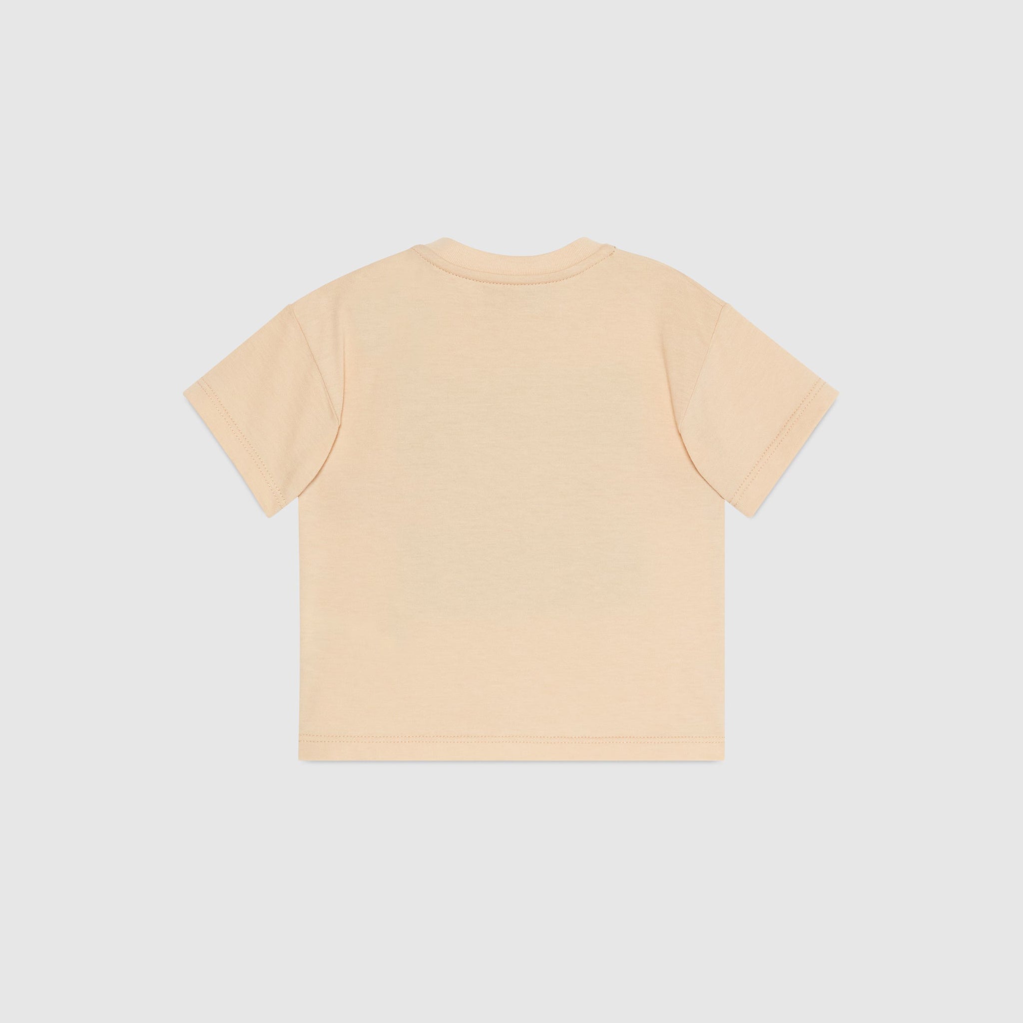 Gucci Baby Logo Print Cotton Jersey Short Sleeve T-Shirt (2 Colors)