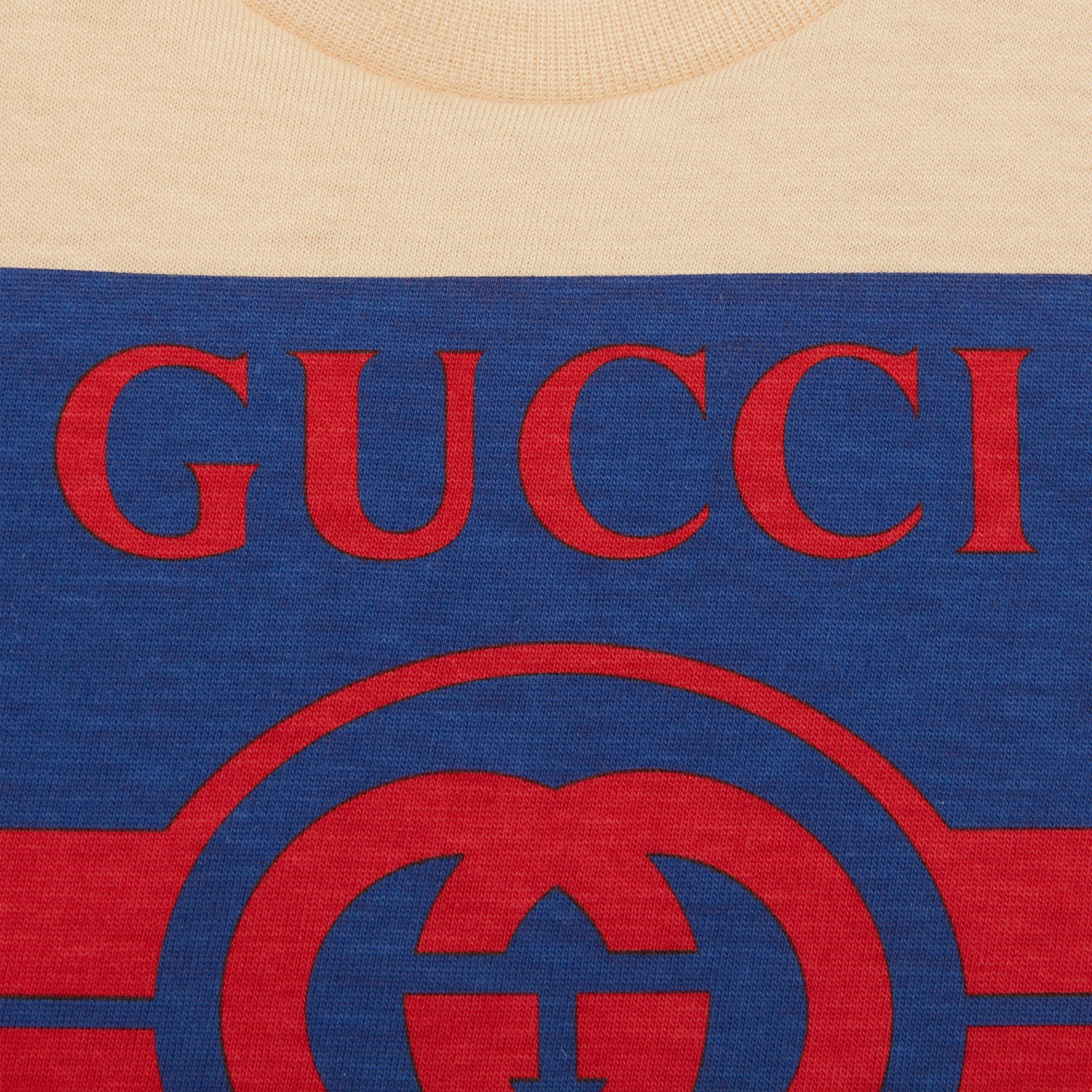 Gucci Baby Logo Print Cotton Jersey Short Sleeve T-Shirt (2 Colors)