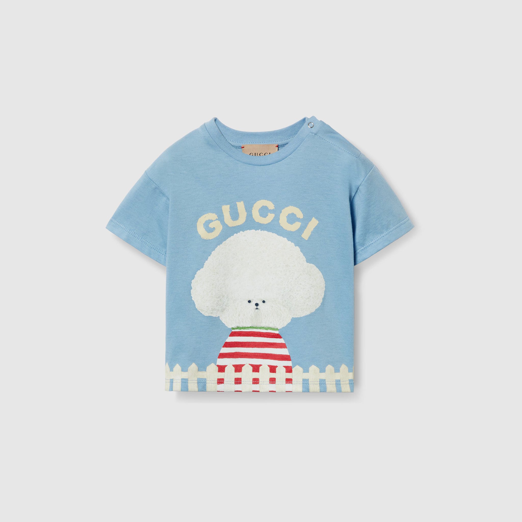 Gucci Baby Print Cotton Short Sleeve T-Shirt (2 Colors)