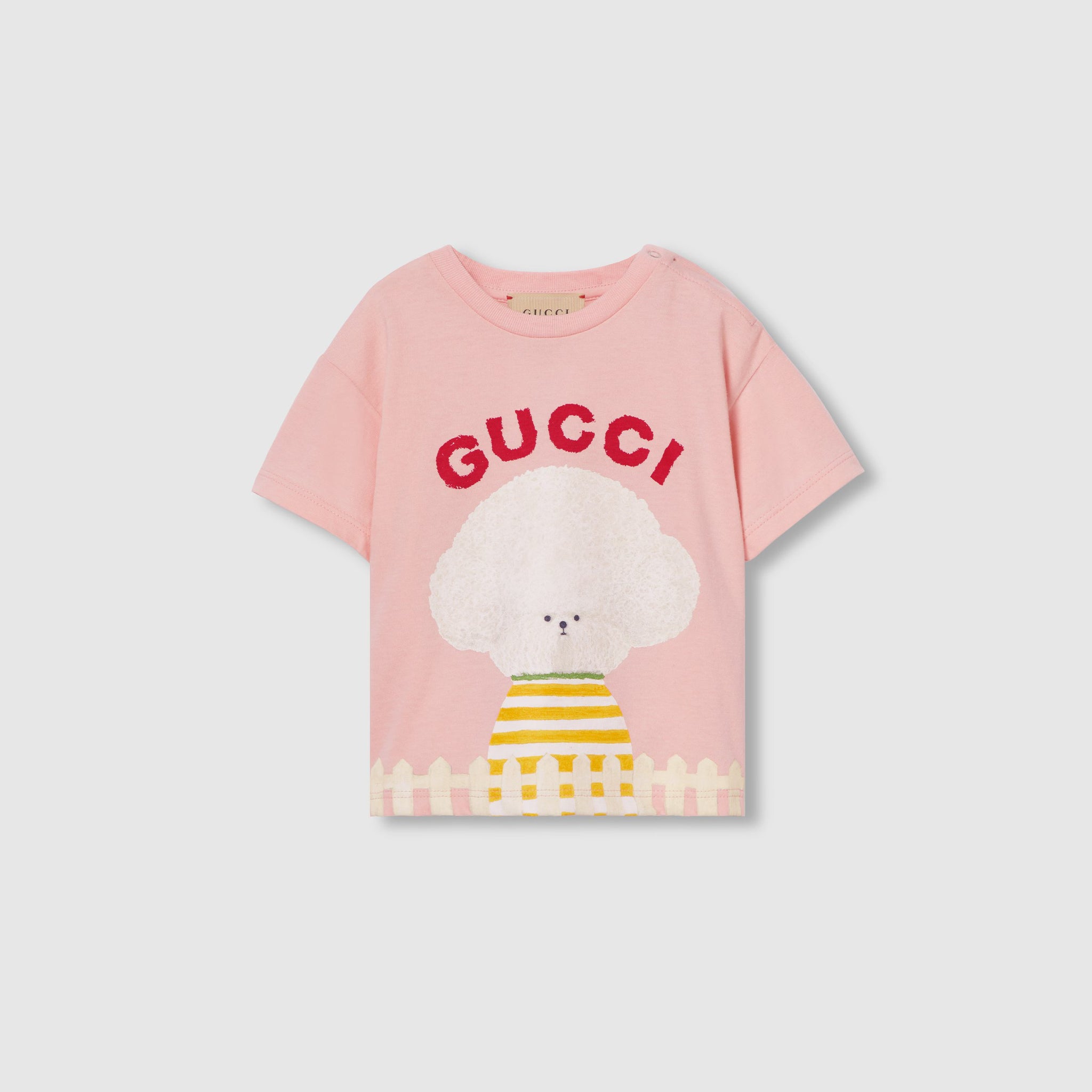 Gucci Baby Print Cotton Short Sleeve T-Shirt (2 Colors)