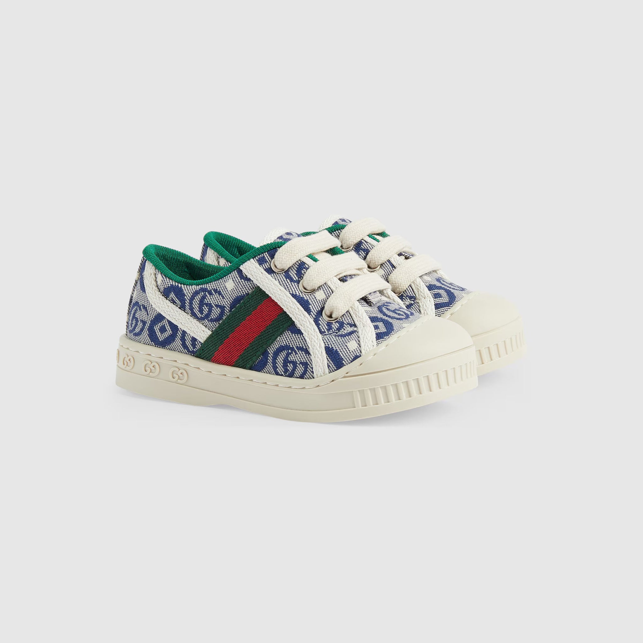 Gucci Baby Tennis 1977 Trainer Shoes (Blue)