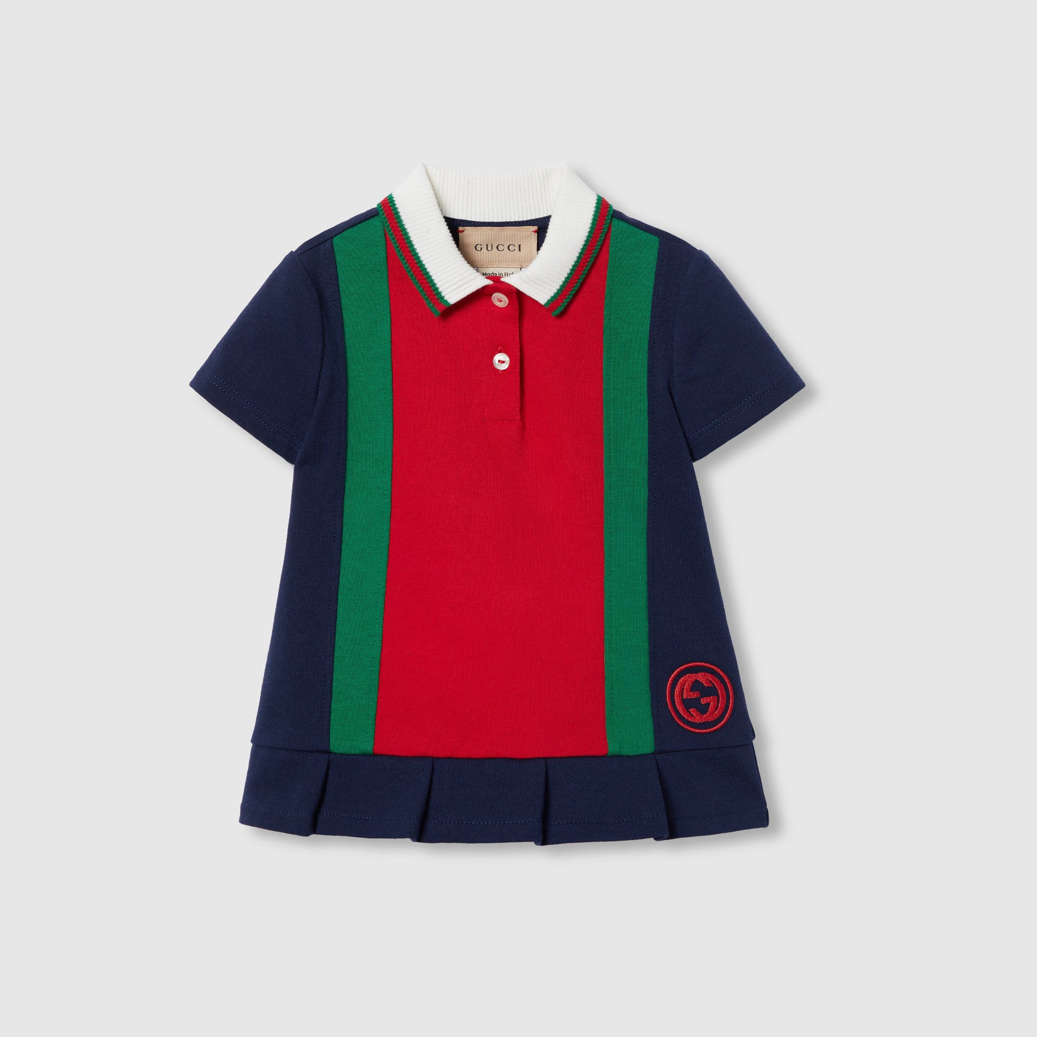 Gucci Baby Web Band Jersey Cotton One Piece (2 Colors)