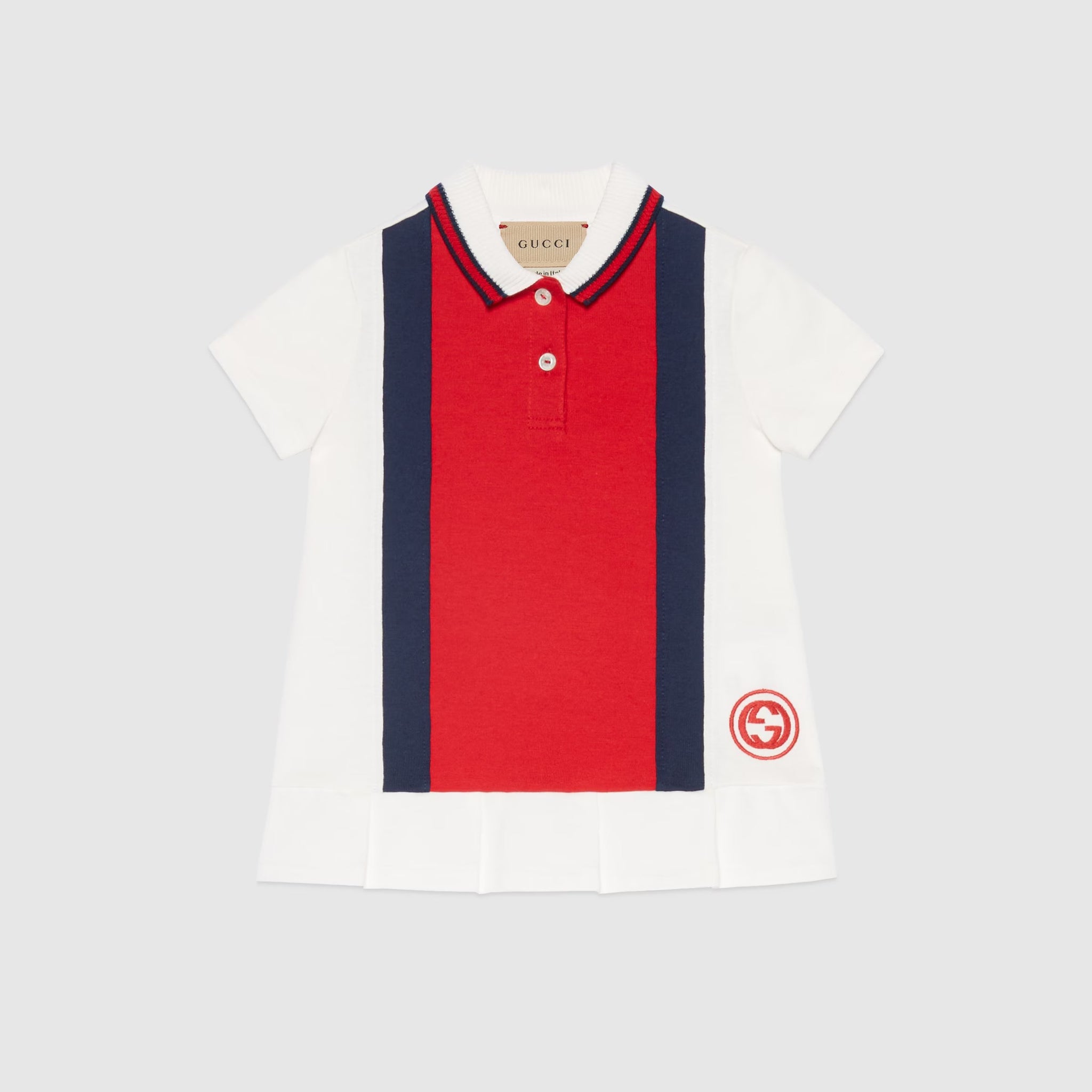 Gucci Baby Web Band Jersey Cotton One Piece (2 Colors)