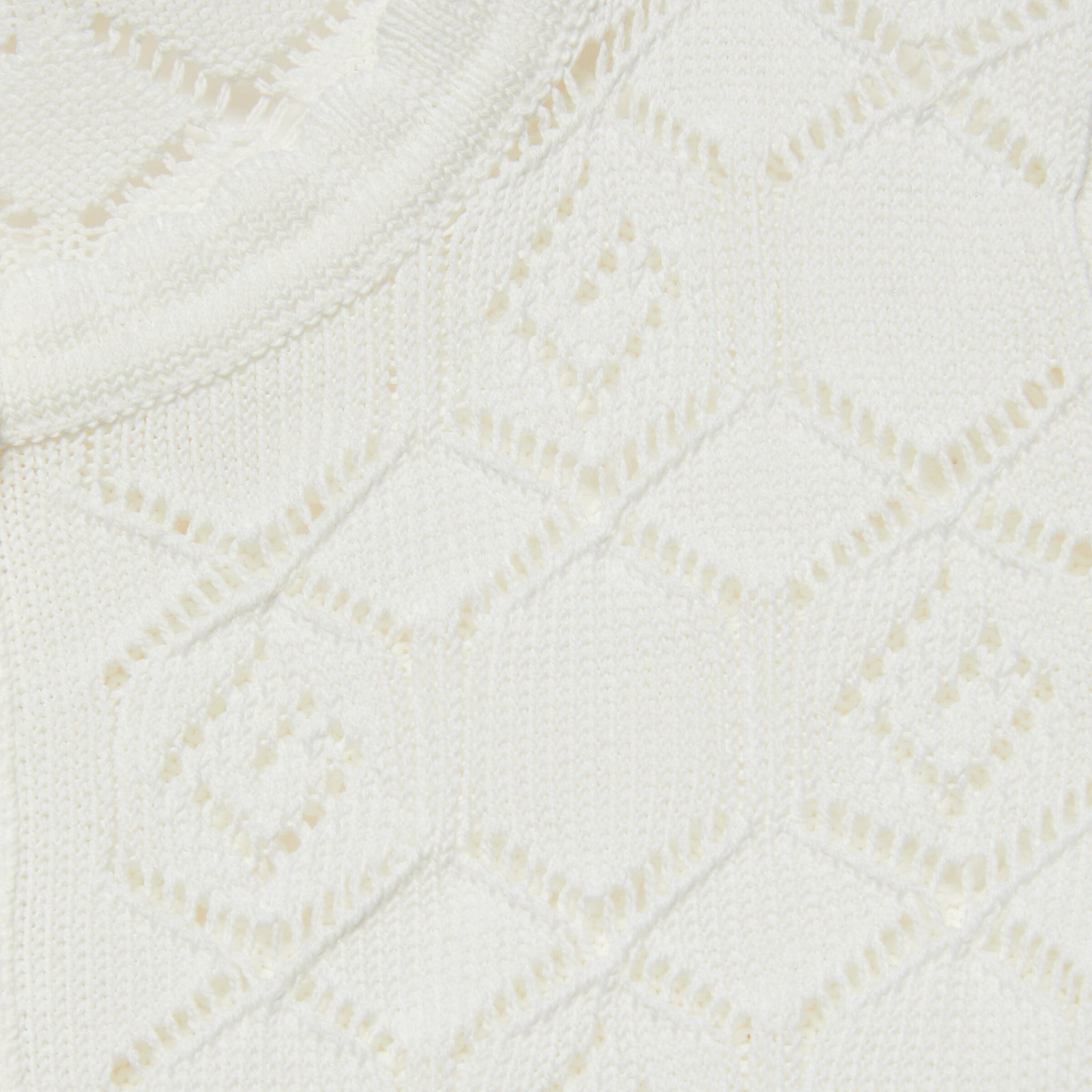 Gucci Baby Cotton Lace Cardigan (White)