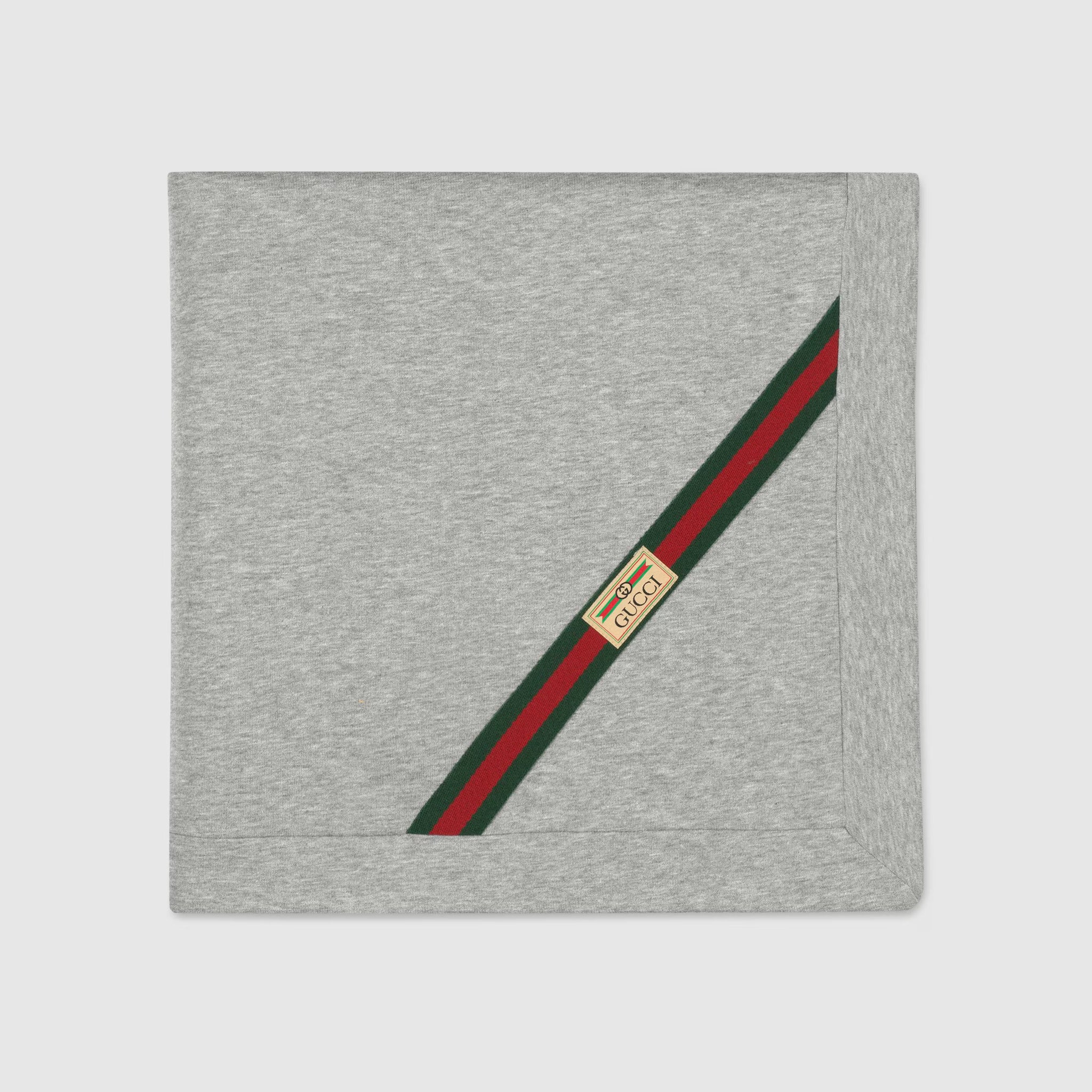 Gucci Baby WEB Cotton Blanket (2 Colors)