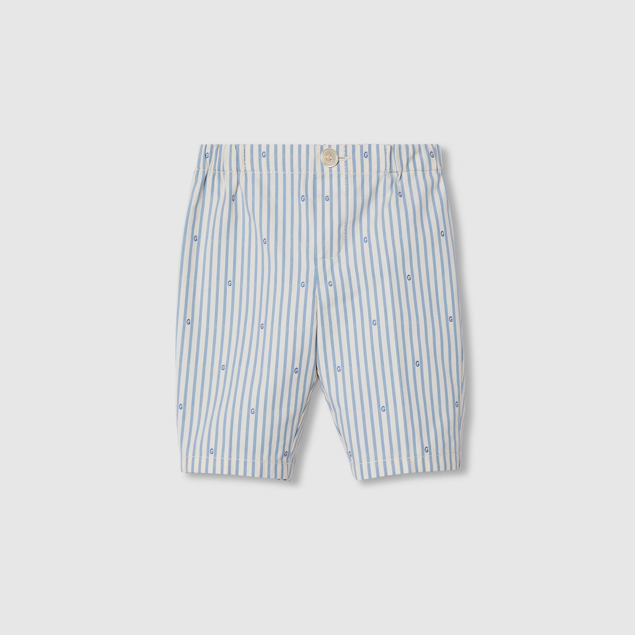 Gucci Baby G Stripe Shorts (Light Blue)