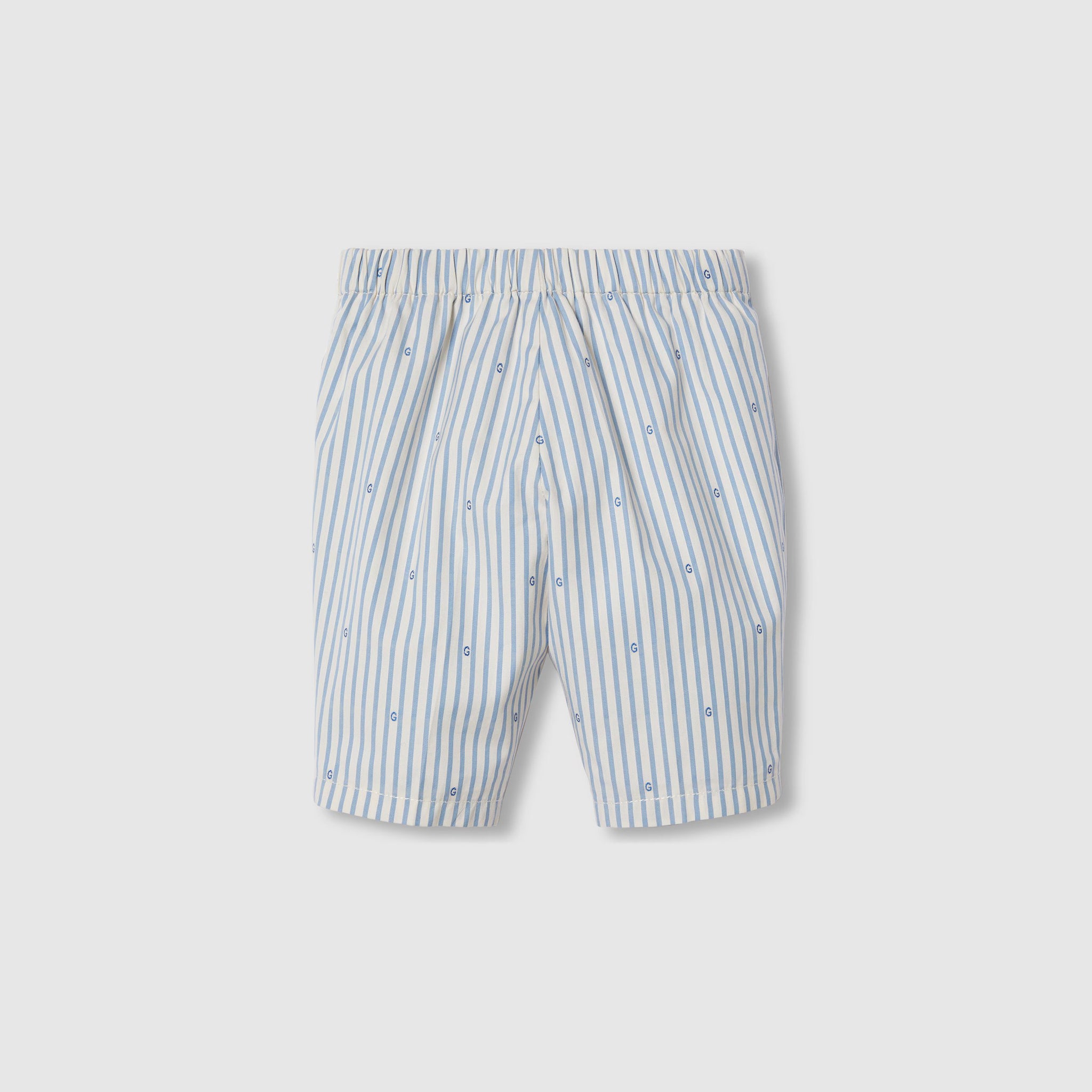 Gucci Baby G Stripe Shorts (Light Blue)