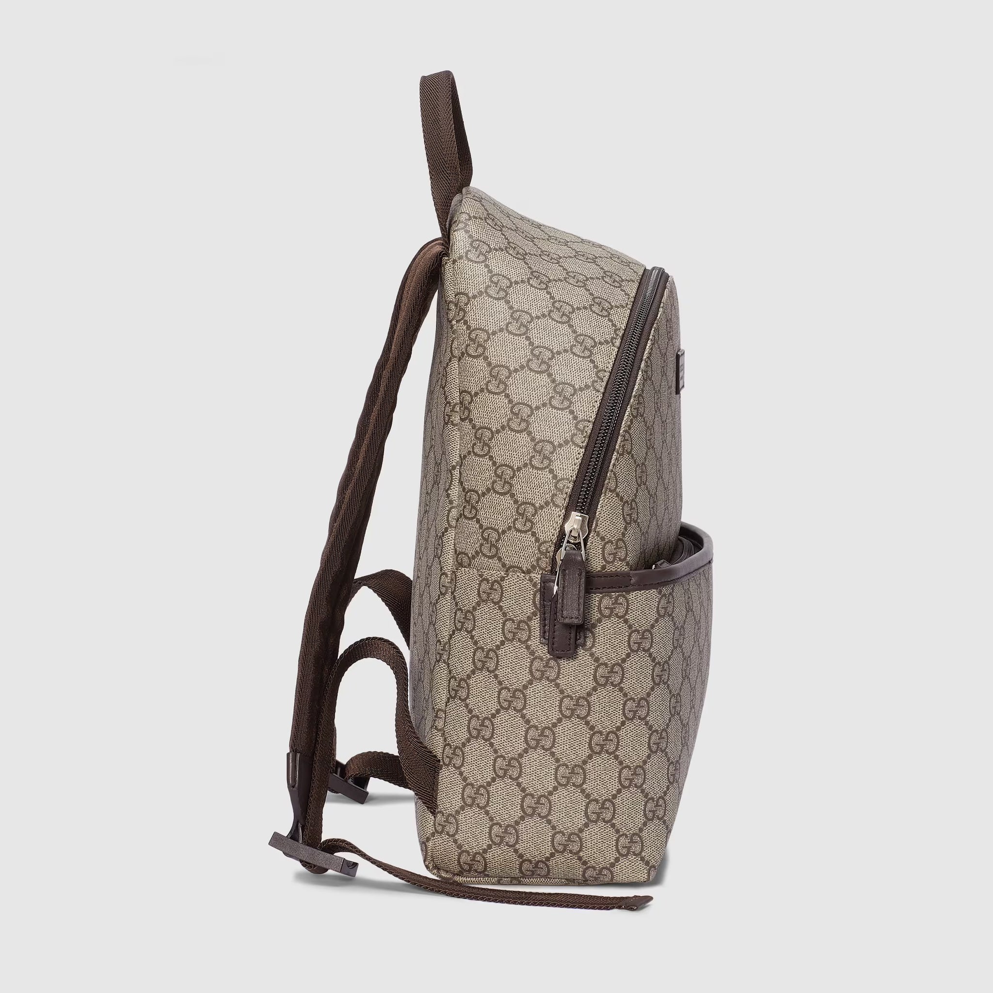 Gucci Kids Supreme Canvas Backpack (Beige)