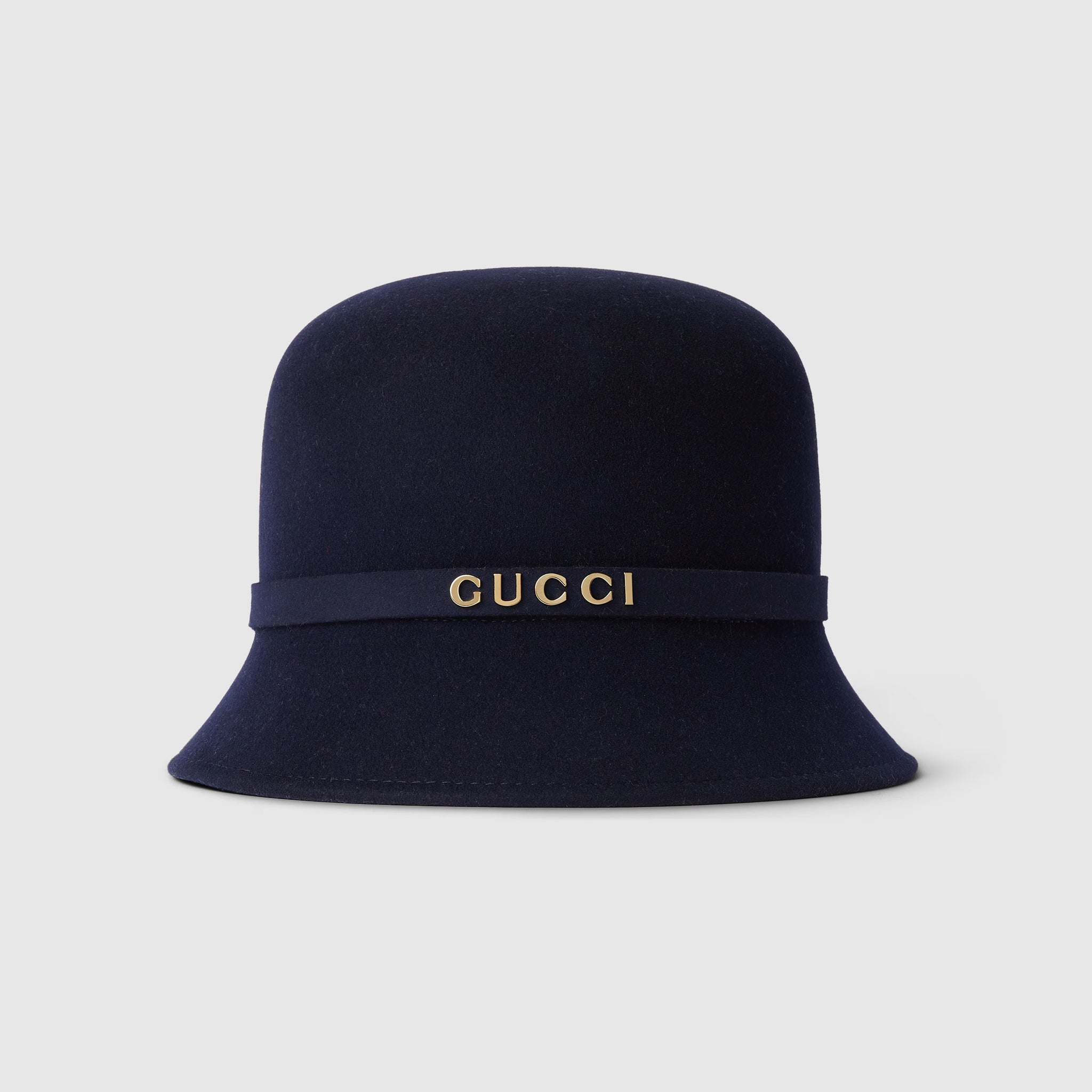 Gucci Kids Wool Bucket Hat (Blue)