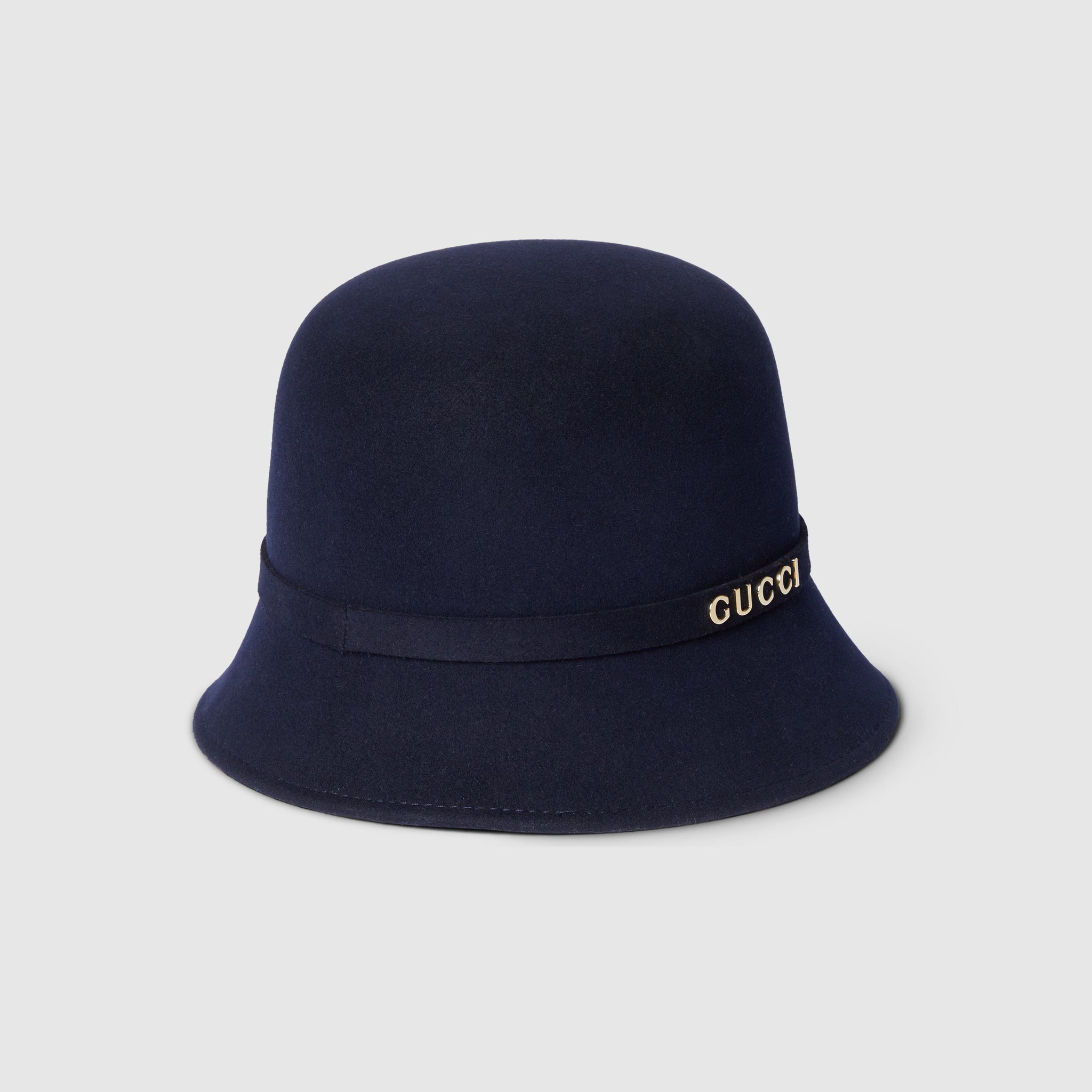 Gucci Kids Wool Bucket Hat (Blue)