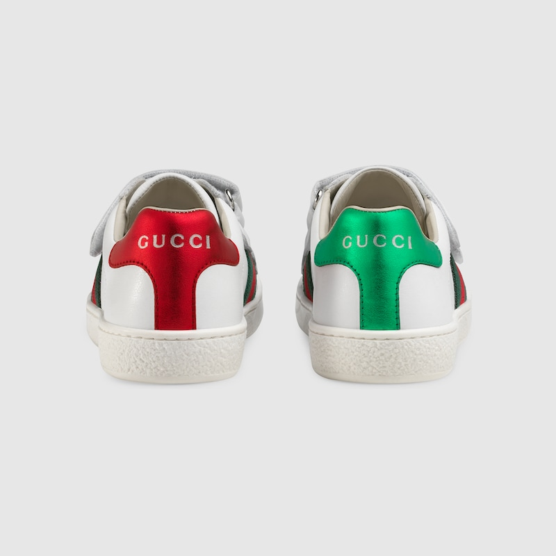 Gucci WEB Ace Sneakers (White)