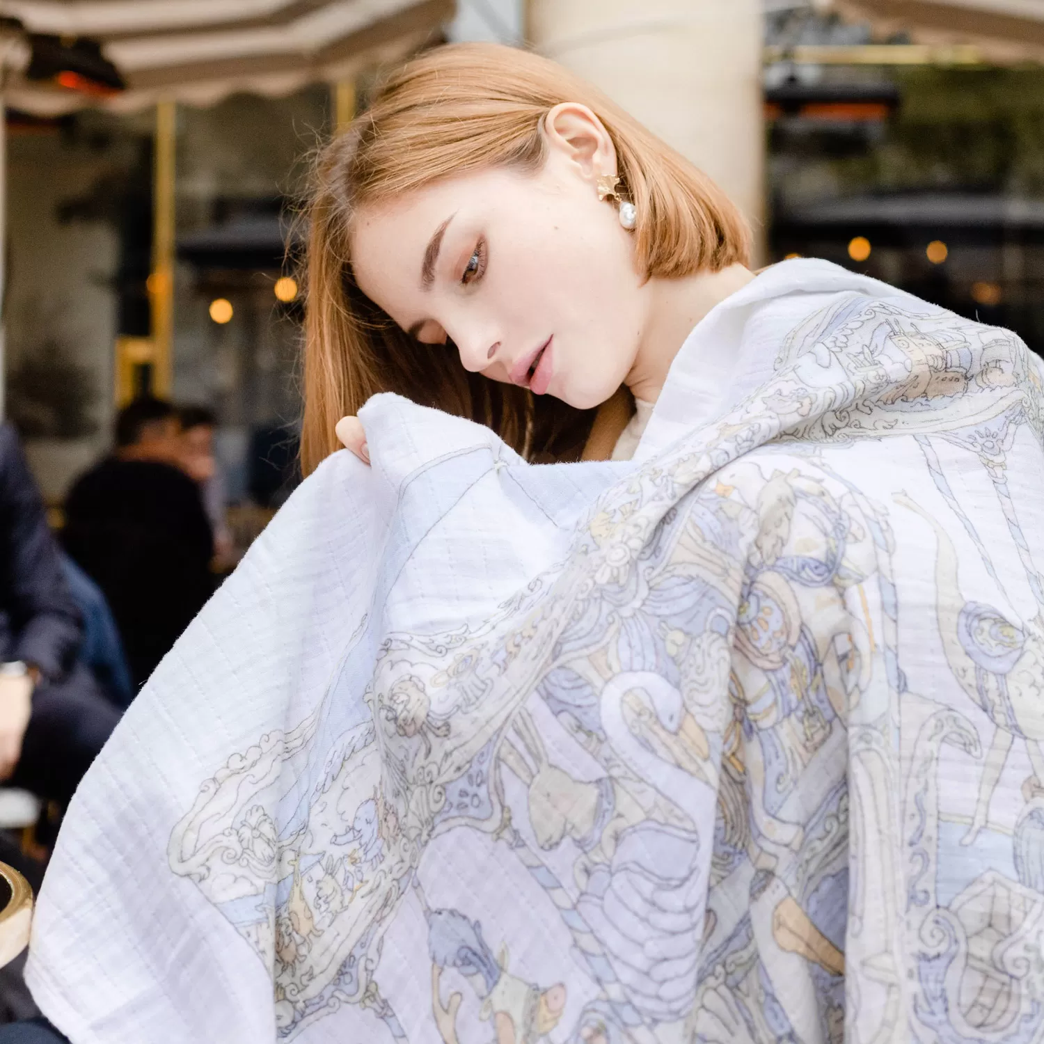 Atelier Shu Carousel Carré Blanket (2 Colors)