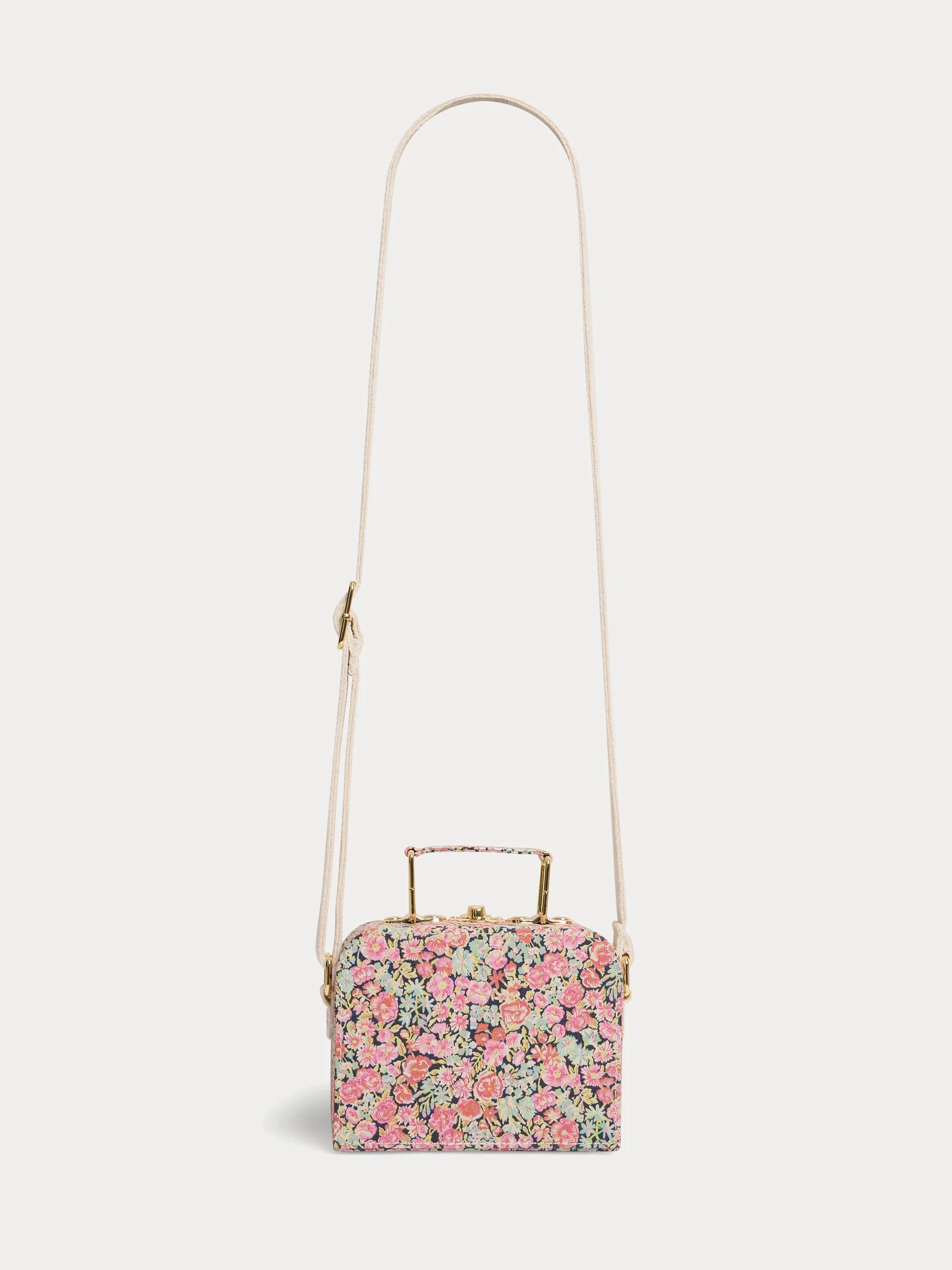 Bonpoint 24SS Aimane Flower Carry Bag (Coral)