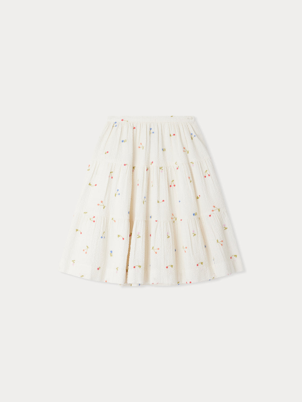 Bonpoint 24SS Lise Cherry Skirt (White)