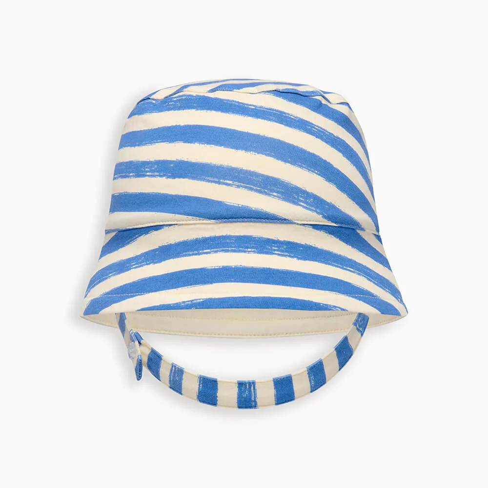 24SS THE BONY MOB CHILL Sun Hat (Blue Stripe)