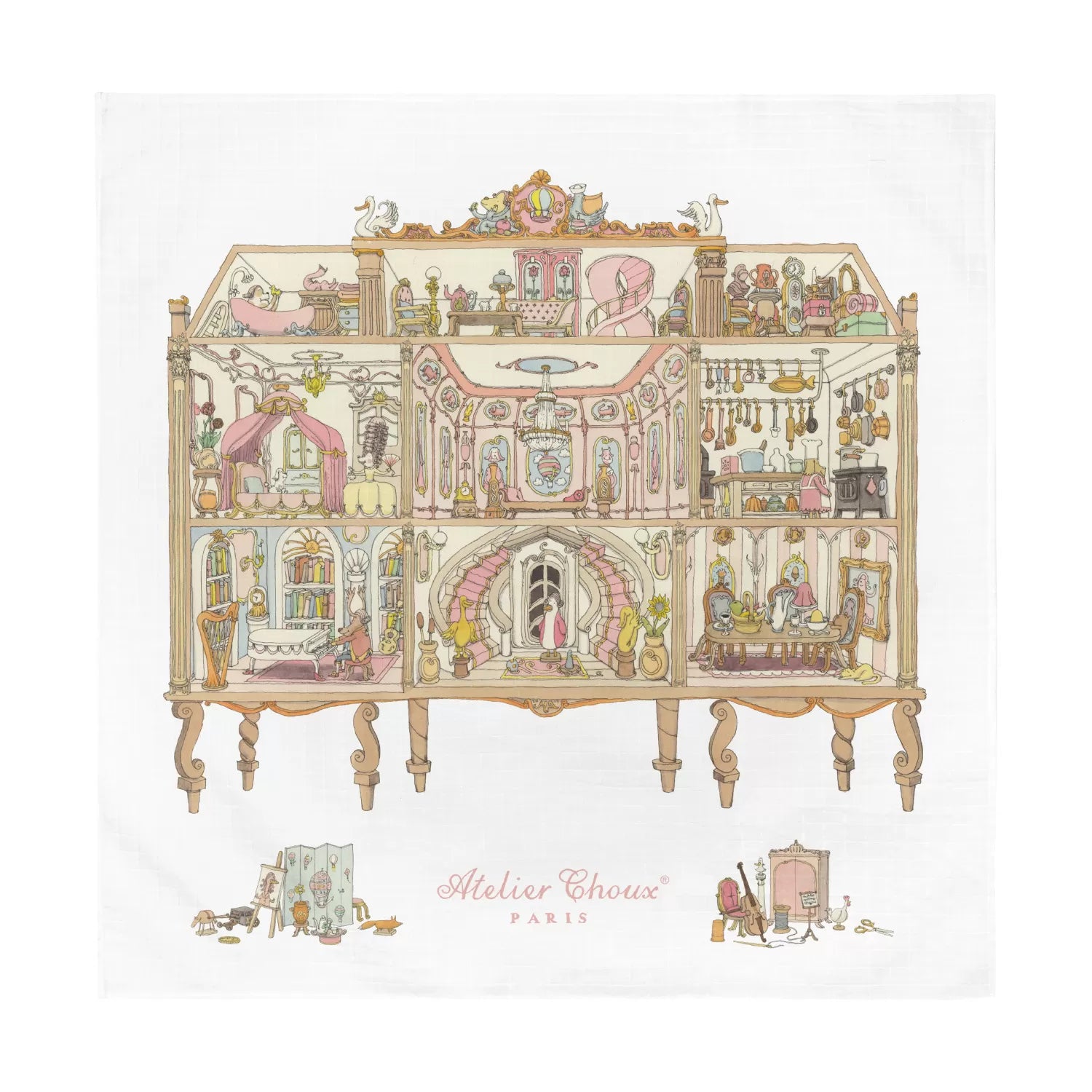 Atelier Shu Dollhouse Curry Blanket