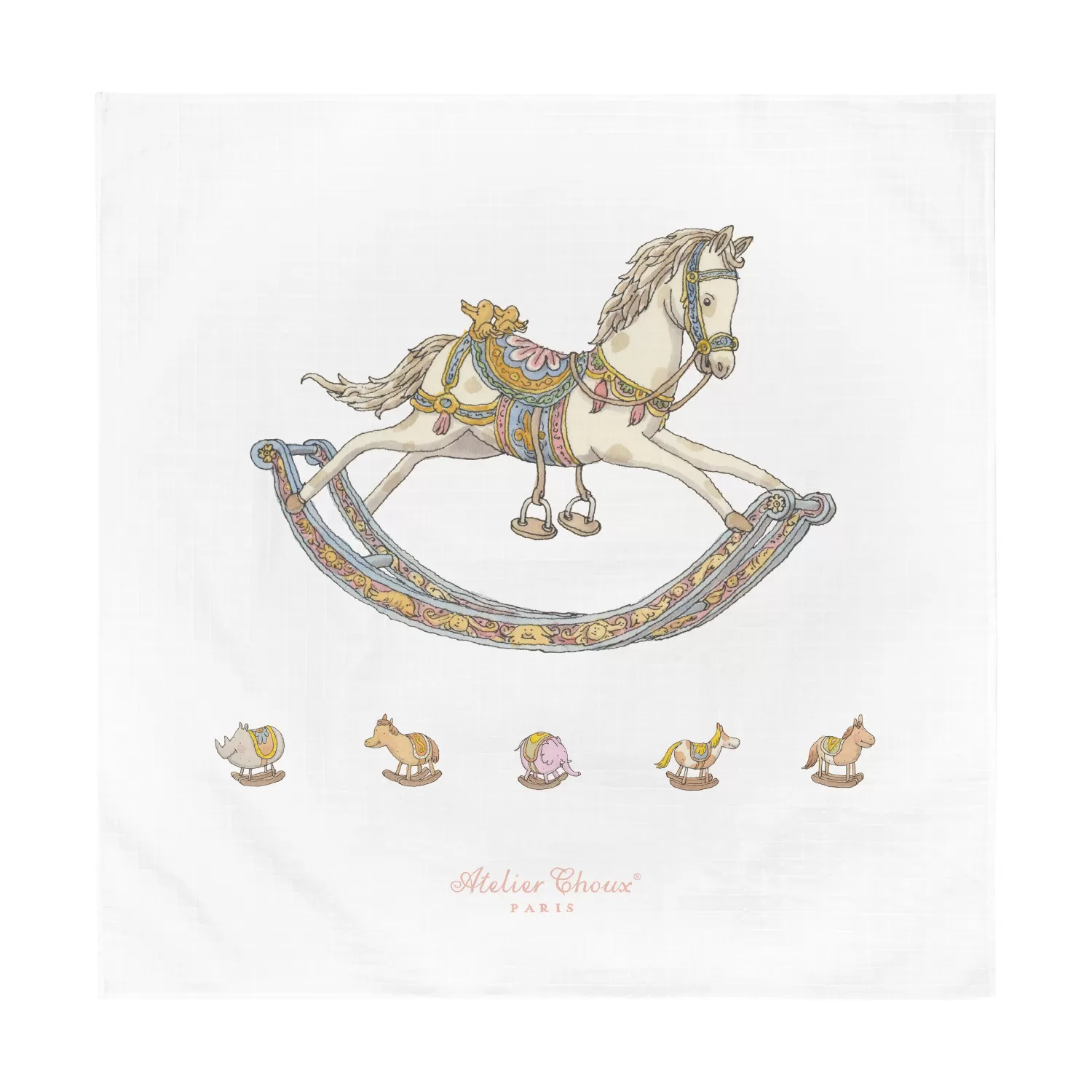 Atelier Shu Locking Horse Curry Blanket