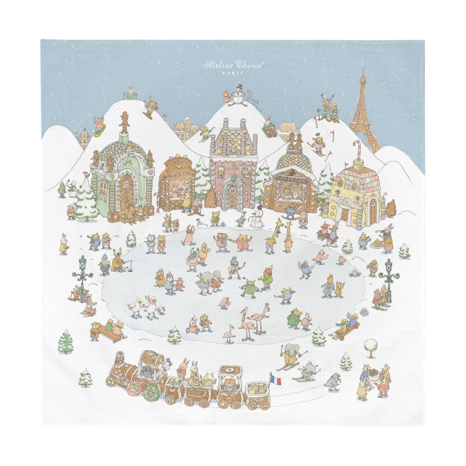 Atelier Shu Winter Wonderland Curry Blanket