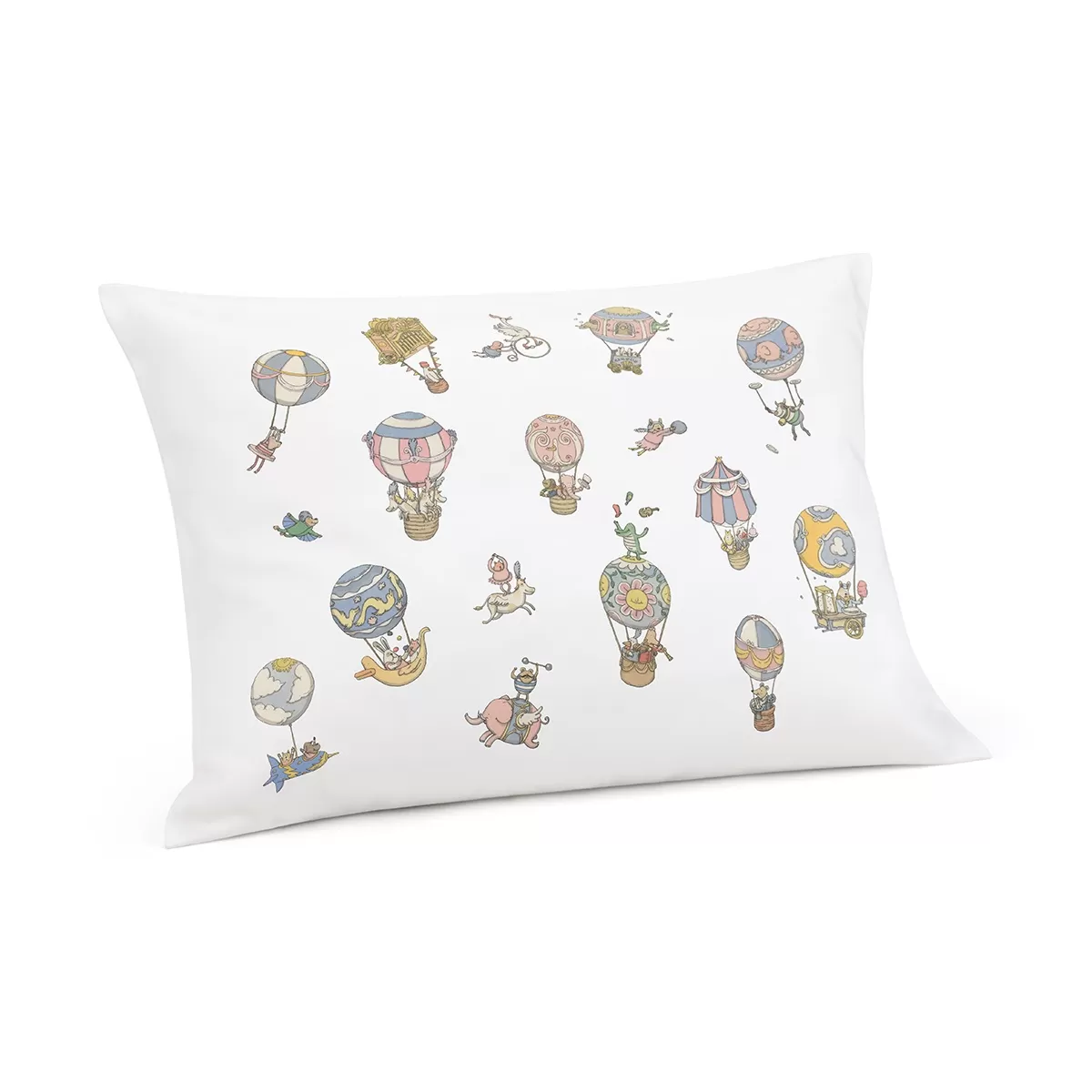 Atelier Satin Cushion Pastel Circus