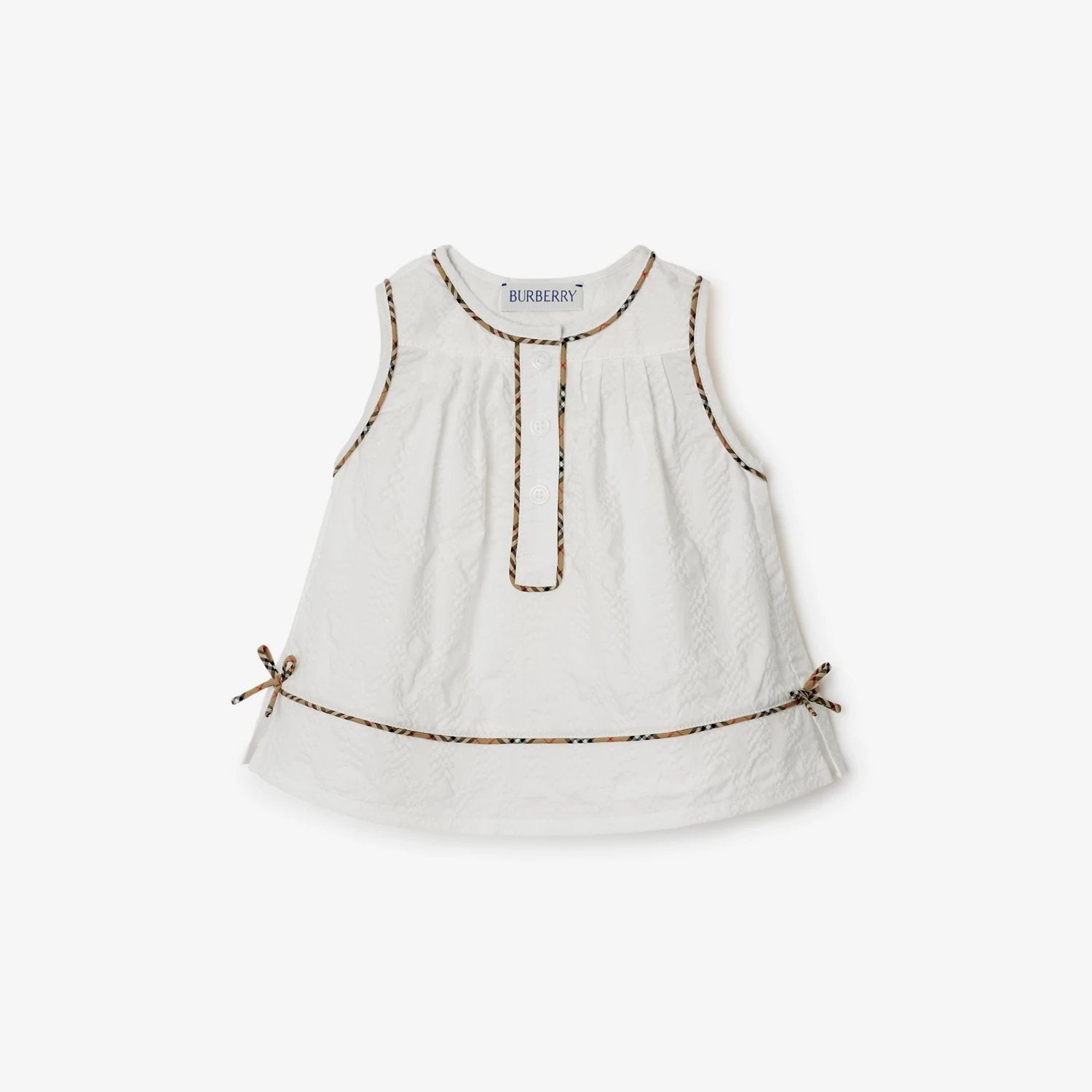 Burberry 24SS Cotton 3-Piece Baby Gift Set (White)