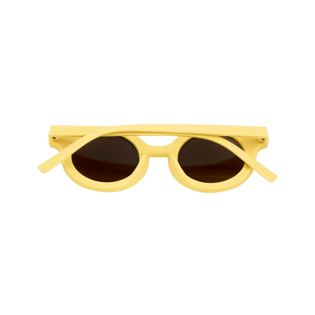 24SS Greg &amp; Co. Original Round Sunglasses (Mellow Yellow)